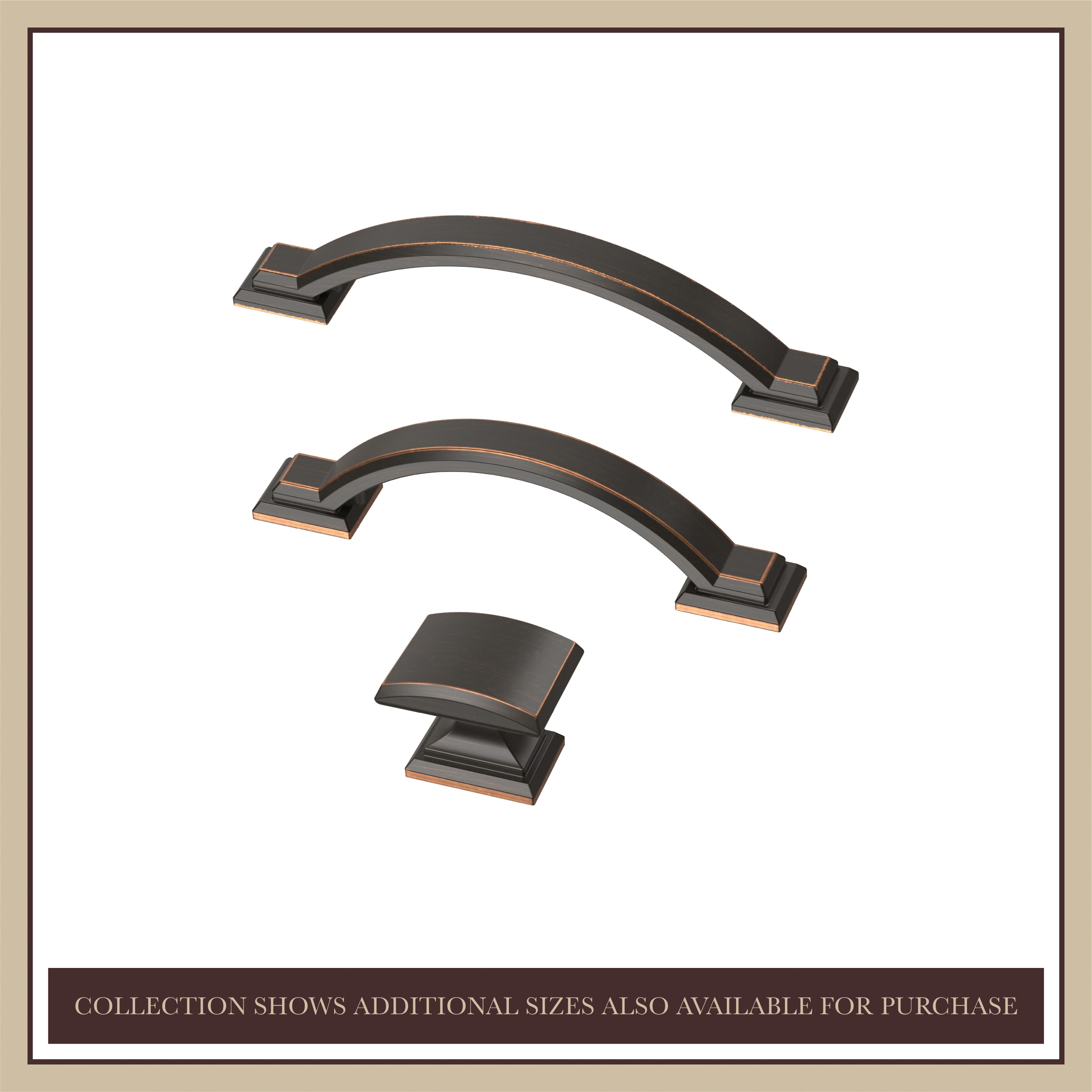 allen + roth P43804W-VBC-C Cabinet-Pulls - View #3