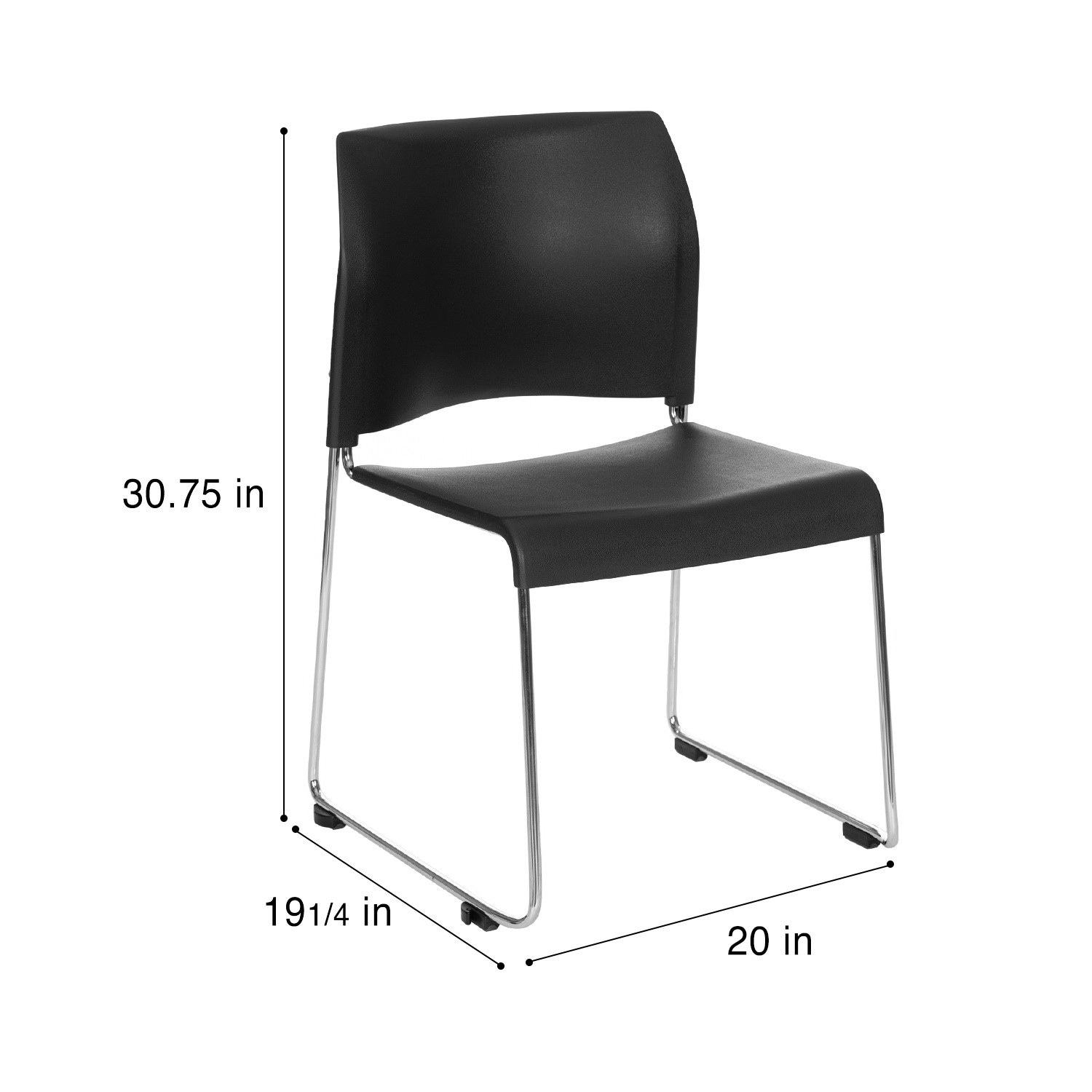 Hampden Furnishings HMD8800ACR-BK/2 chairs - View #5