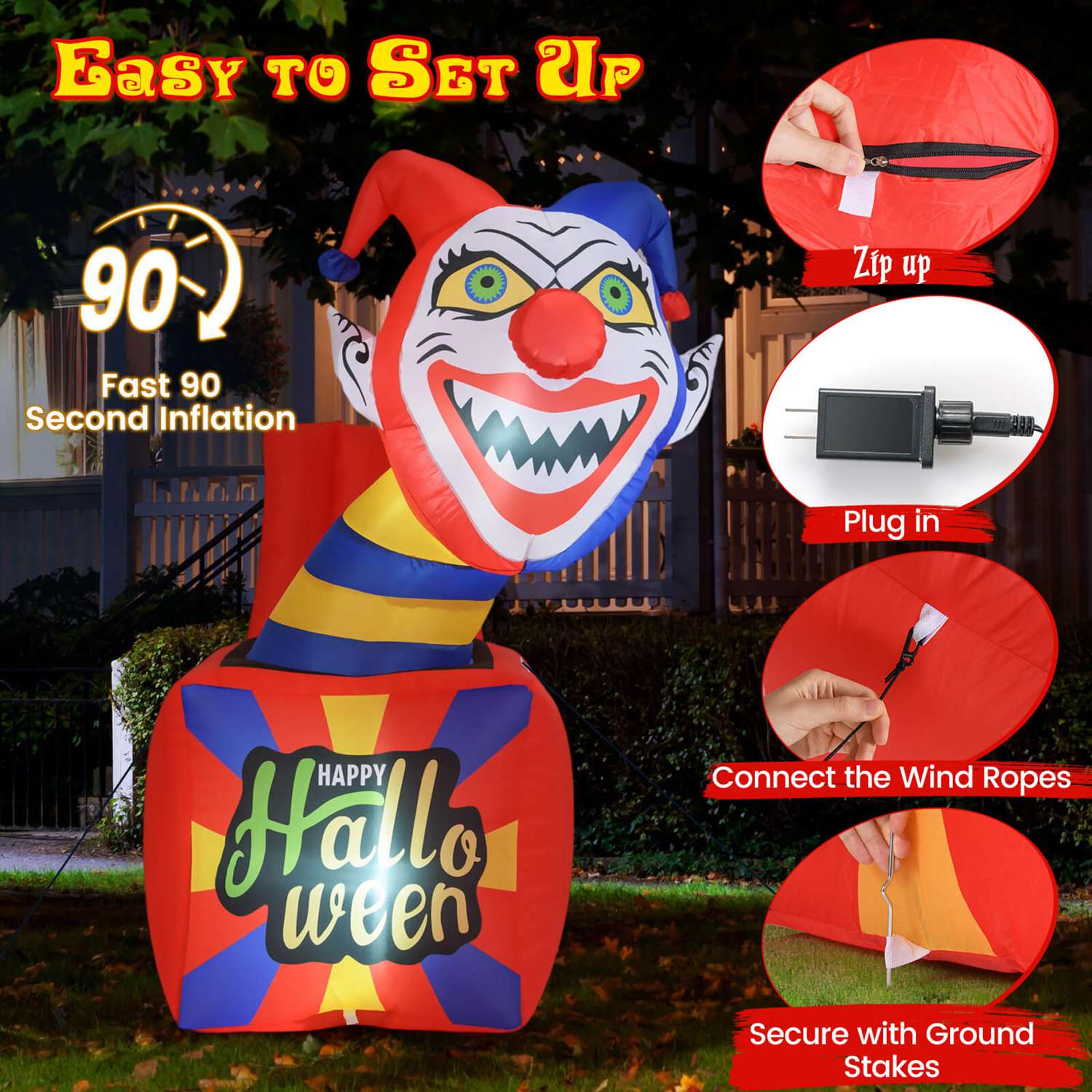 Costway CSHY001869 Outdoor-Halloween-Decor - View #7