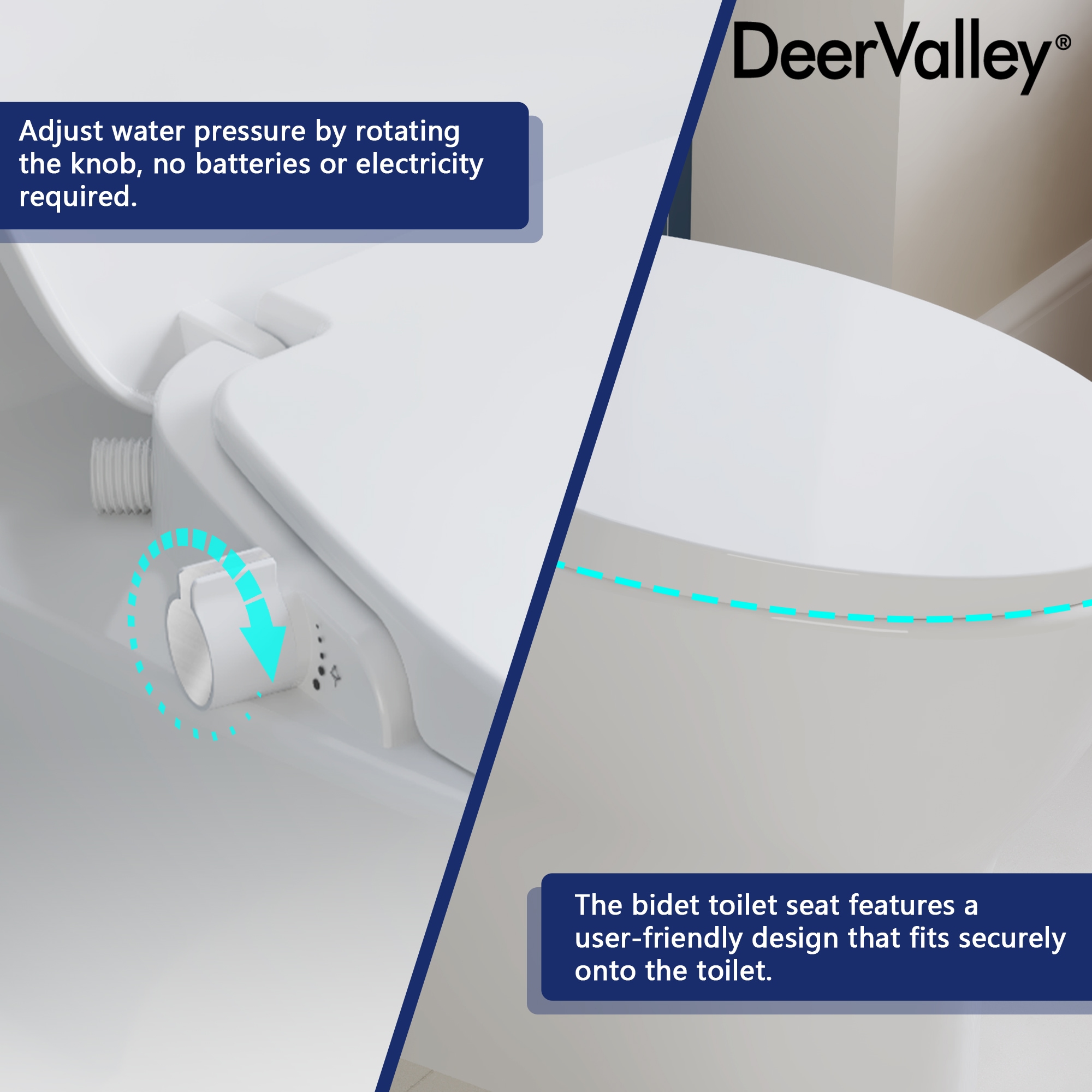 DeerValley DV-1S0038 Bidet-Toilet-Seats - View #4