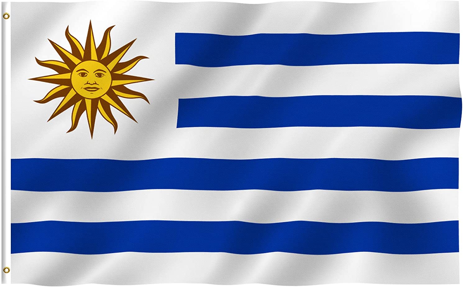 Uruguay National Flag 5ft x 3ft URUGUAYAN 