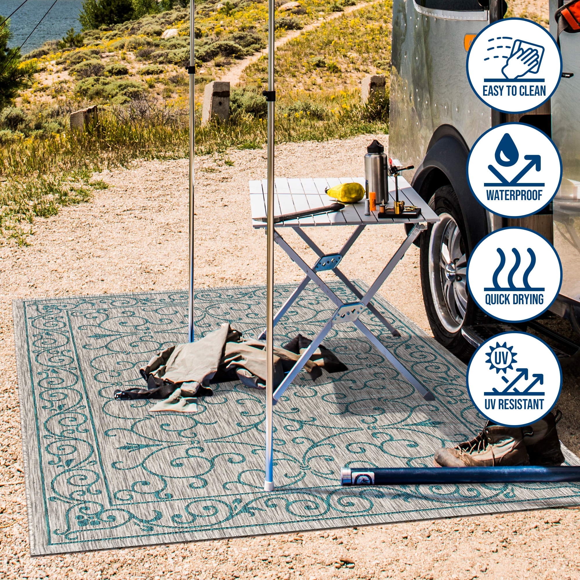 JONATHAN  Y SMB106E-8 rugs - View #4