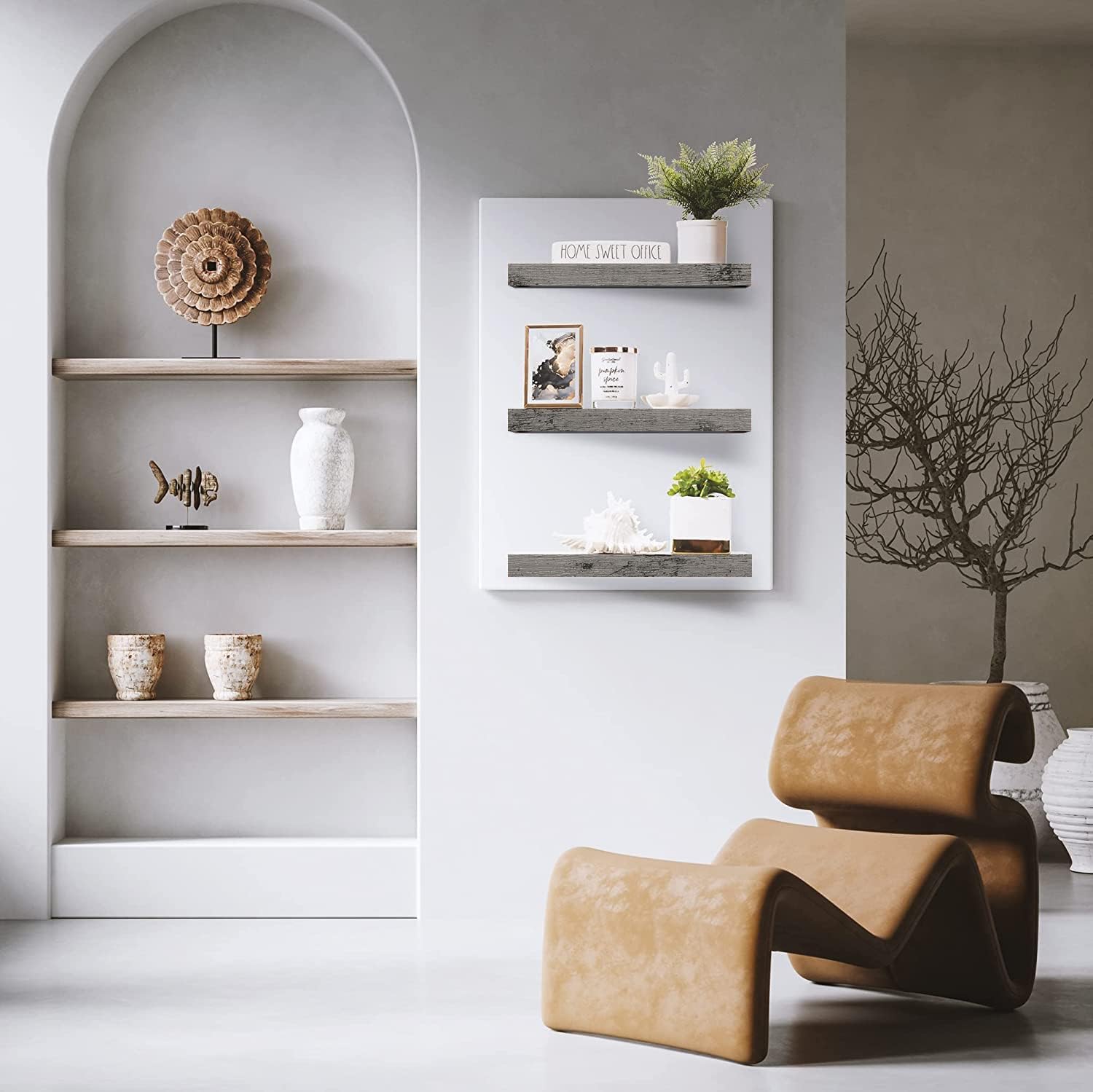 SORBUS 192405376313 Wall-Mounted-Shelving - View #6