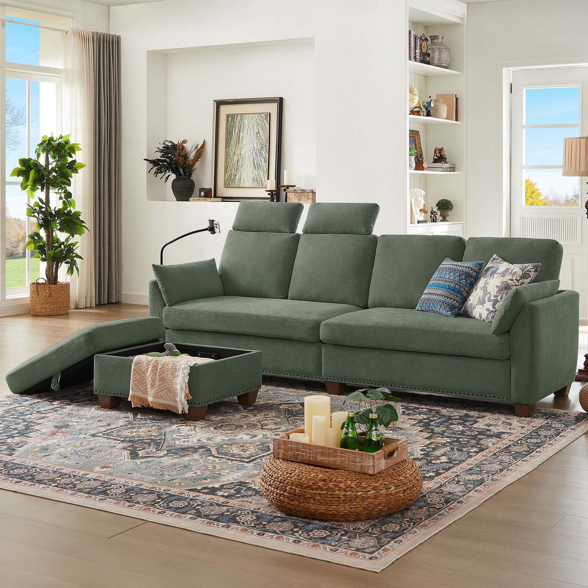 Jarenie YMX57GN Sofas-Loveseats - View #2