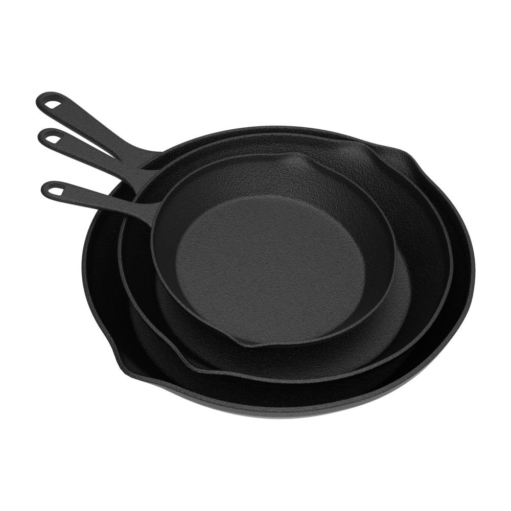 Bayou Classic 2-pc Cast Iron Skillet Set - 12-in, 14-in