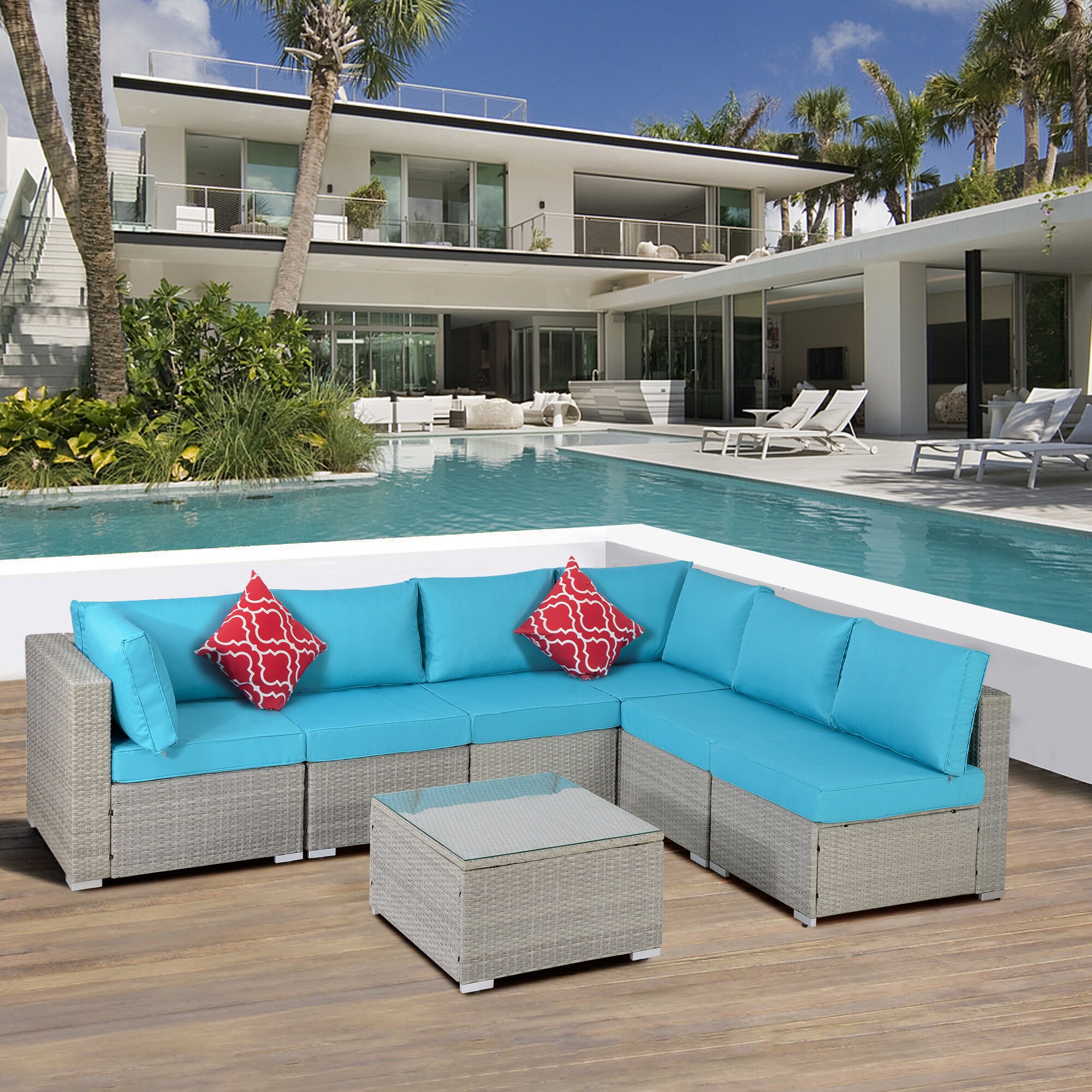 Flynama YC-V-W213-S00004 Patio-Conversation-Sets - View #2