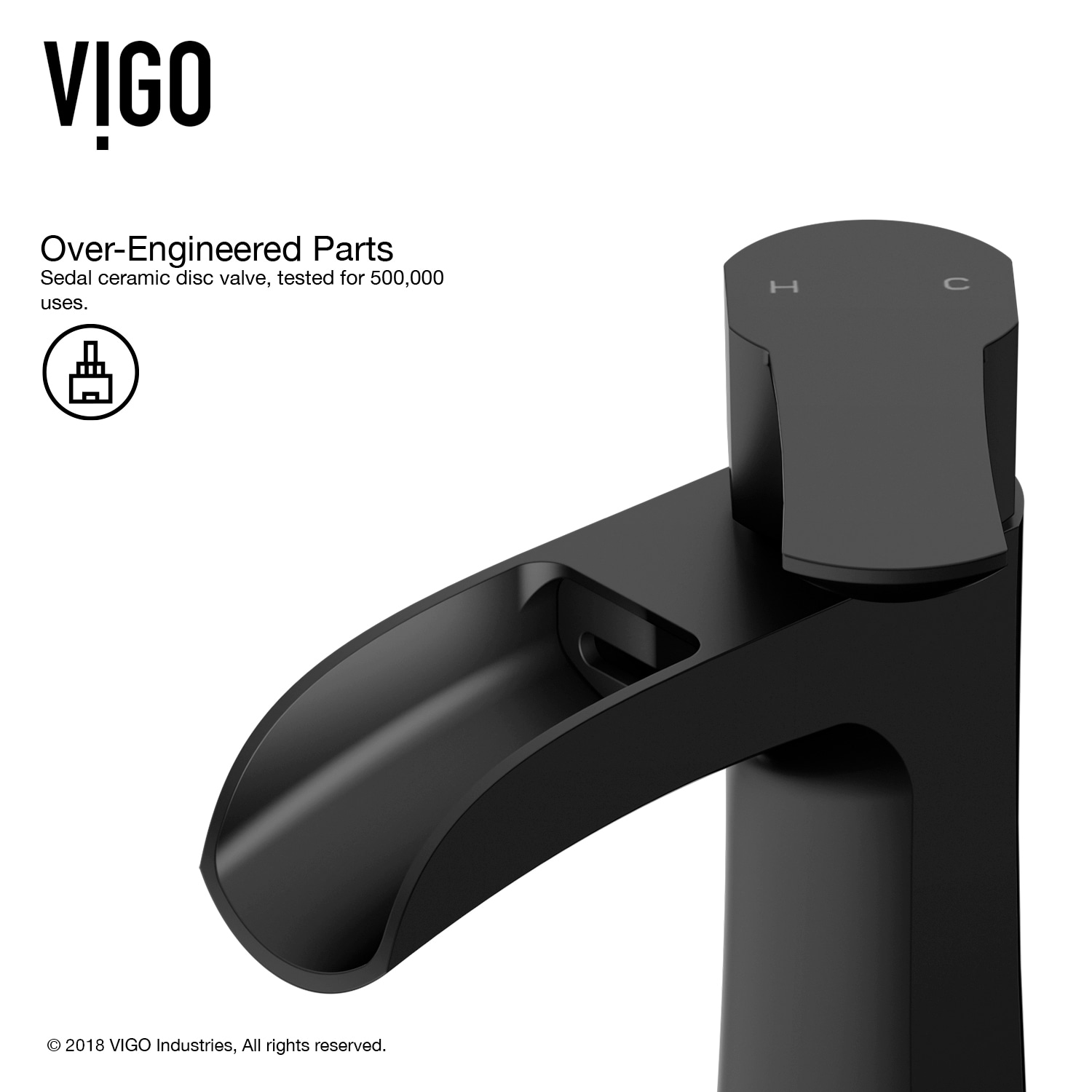 VIGO VG01041MB Lavatory-Faucets - View #6