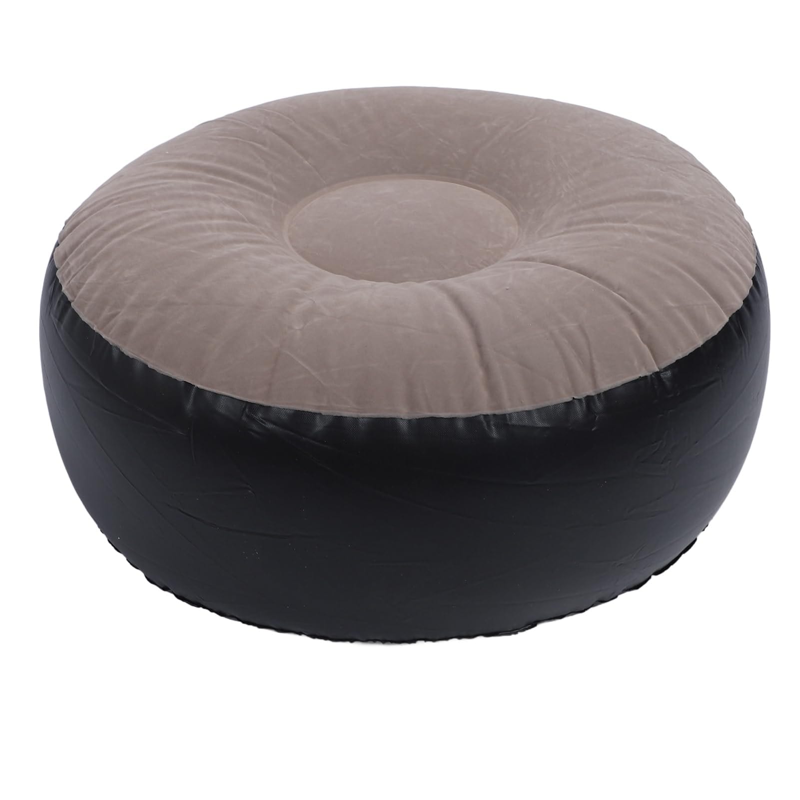 UUDULY  Inflatable Stool Ottoman Footrest Portable Lightweight Flocking Footstool for Indoor Outdoor Use Camping Patio Garden Travel
