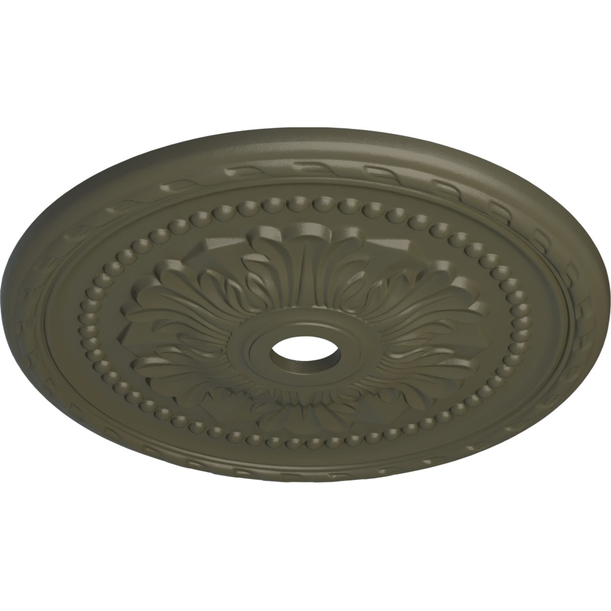 Ekena Millwork CM31PMWHF Ceiling-Medallions - View #2