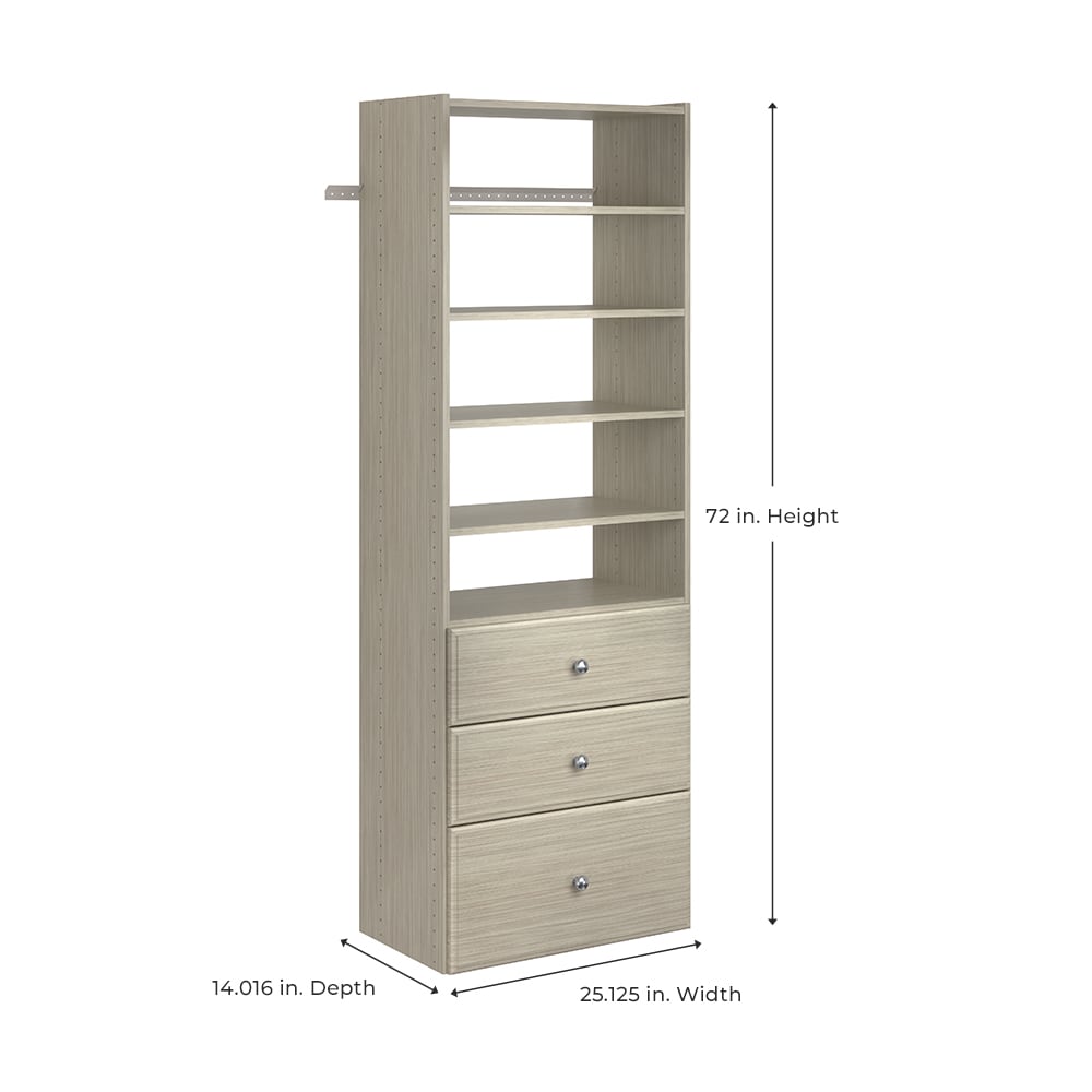 Easy Track PH40-CG Wood-Closet-Kits - View #4