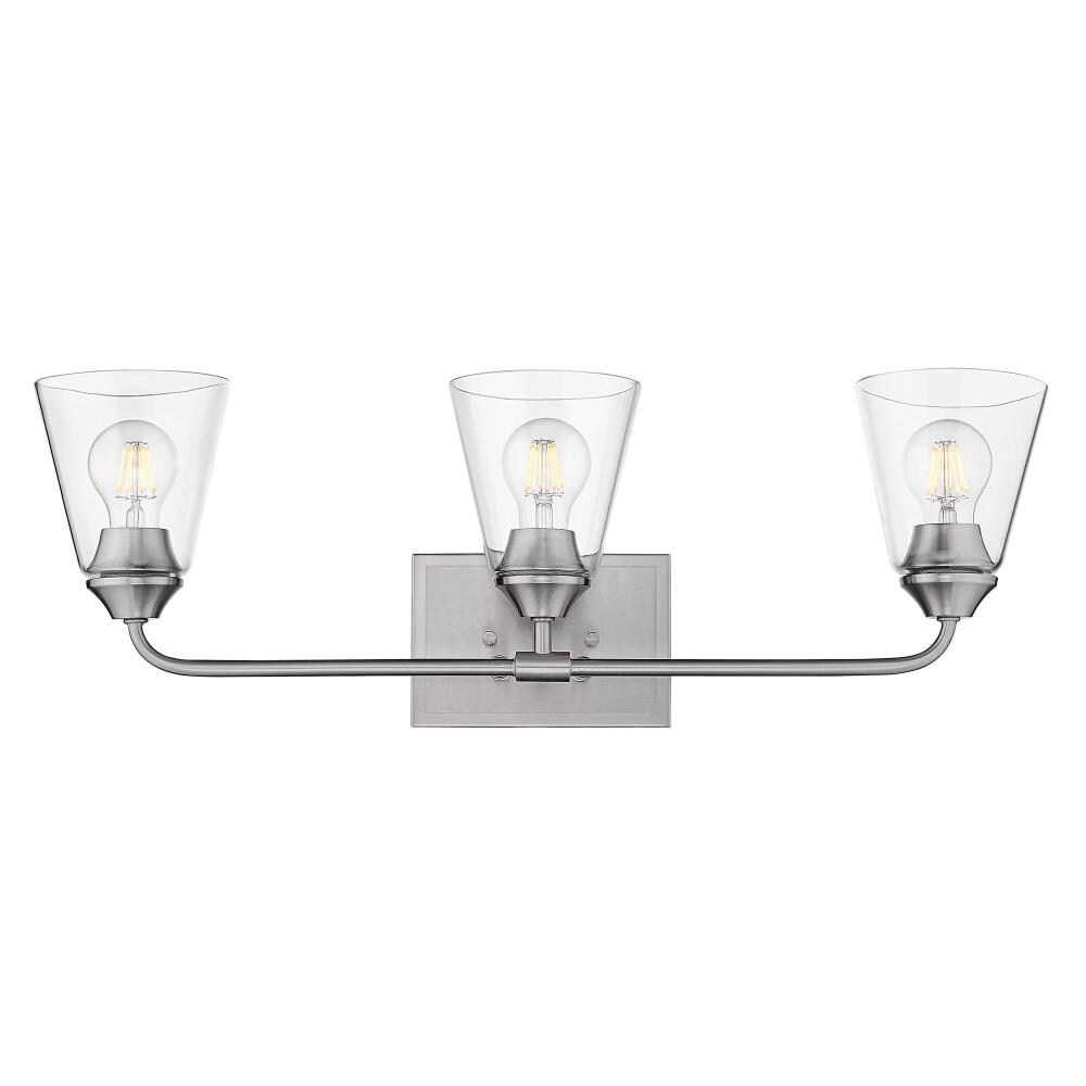 Golden Lighting 2120-BA3 PW-CONE-CLR b089995 - View #2