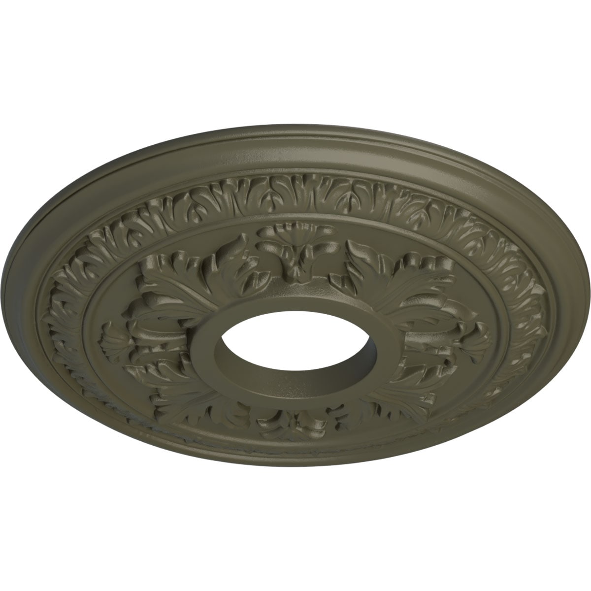 Ekena Millwork CM15BAWHF Ceiling-Medallions - View #2