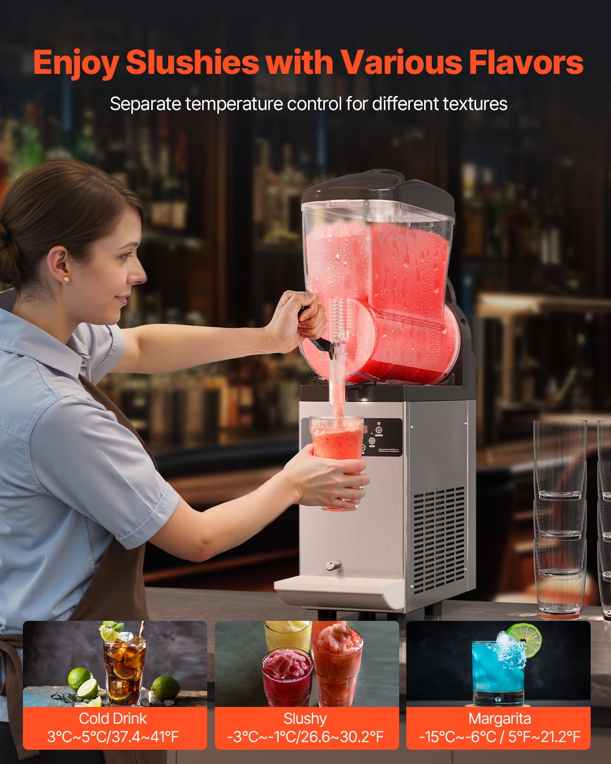 VEVOR JJKXRJHSGMC12APAUV1 Frozen-Drink-Makers - View #4