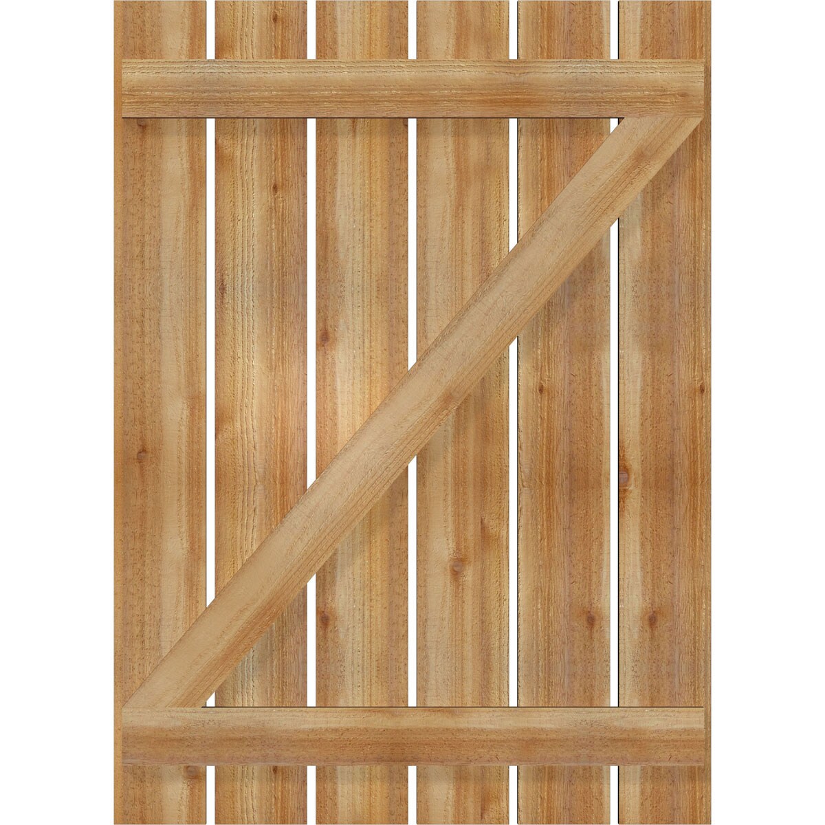 Ekena Millwork RBS06Z35X048RWR Exterior-Shutters - View #5