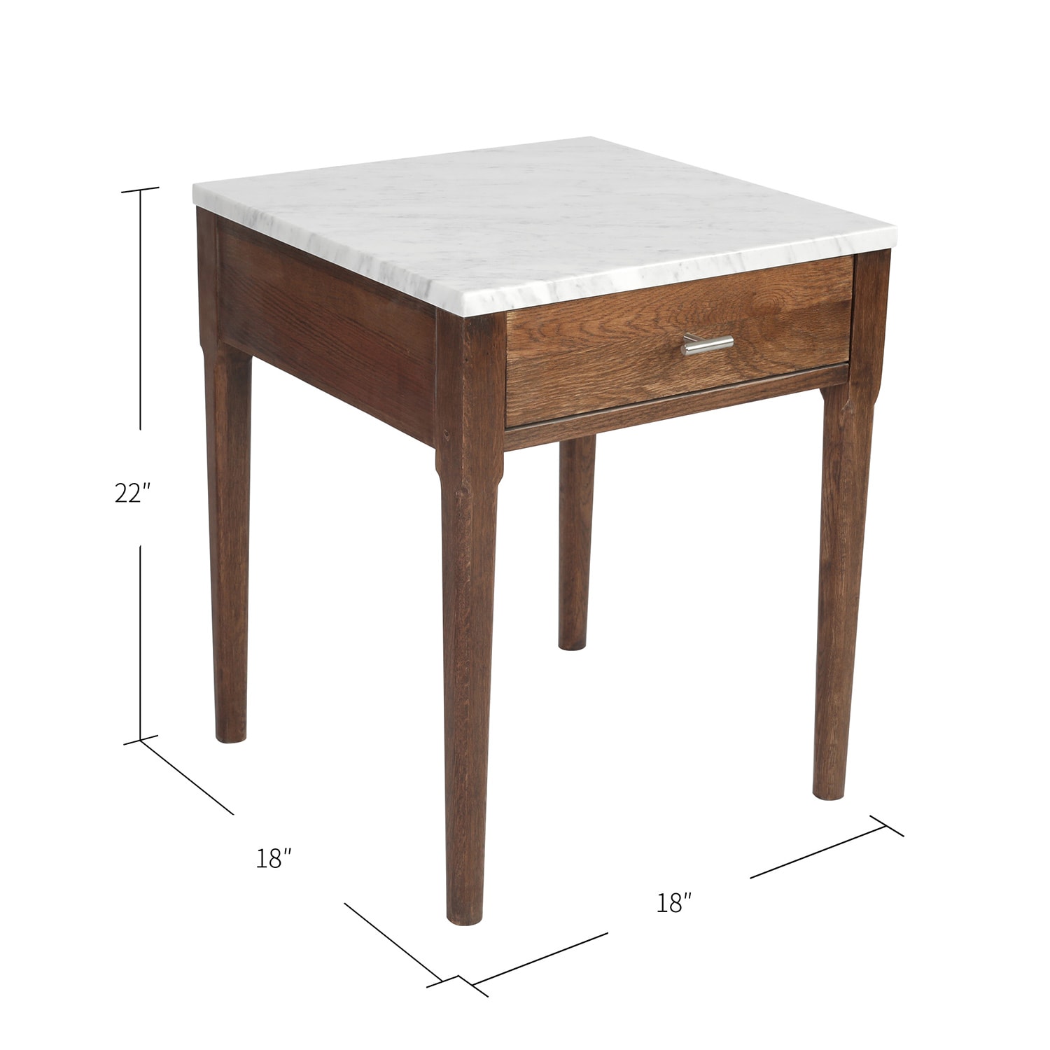 The Bianco Collection TBC-4064-PT1831-WHT End-Tables - View #6