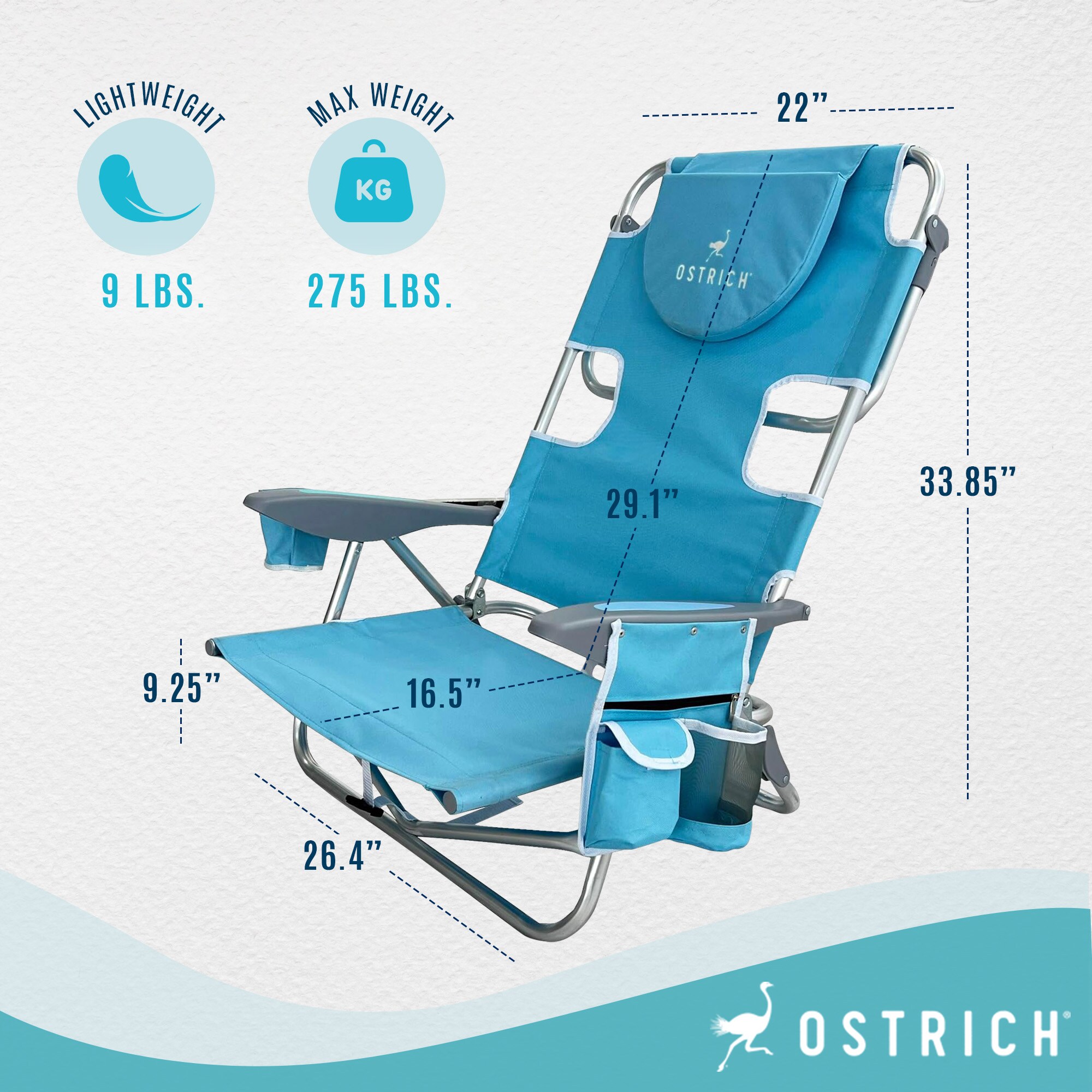 Deltess 398789 Beach-Camping-Chairs - View #2