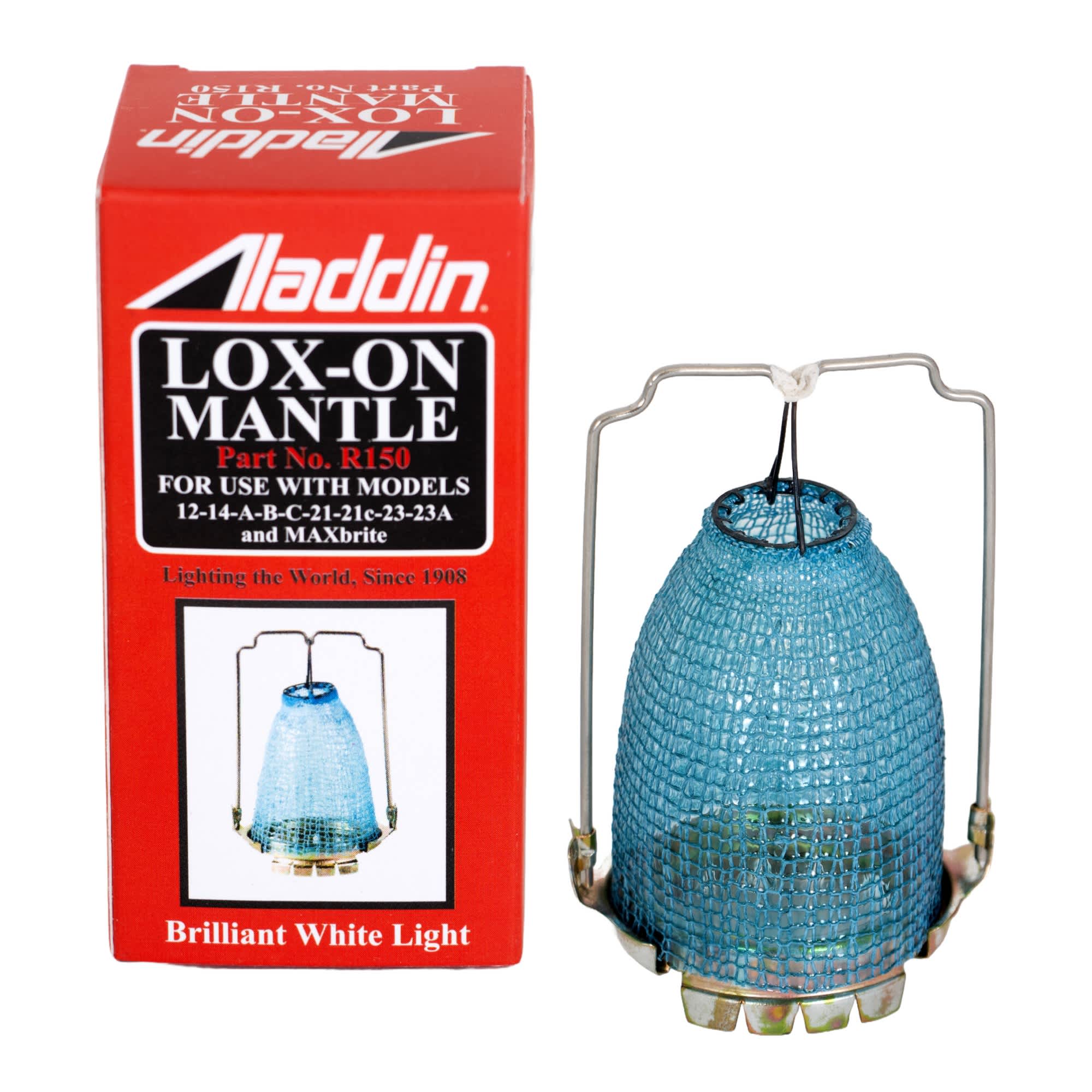 Lehman's R150 Aladdin R150 Lox-on Oil Lamp Mantle for Brighter and Cleaner Light