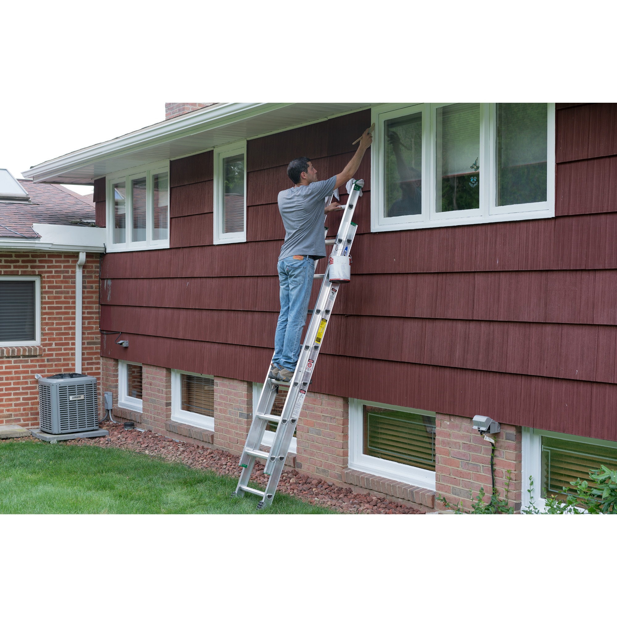 Werner D1240-2 Extension-Ladders - View #12
