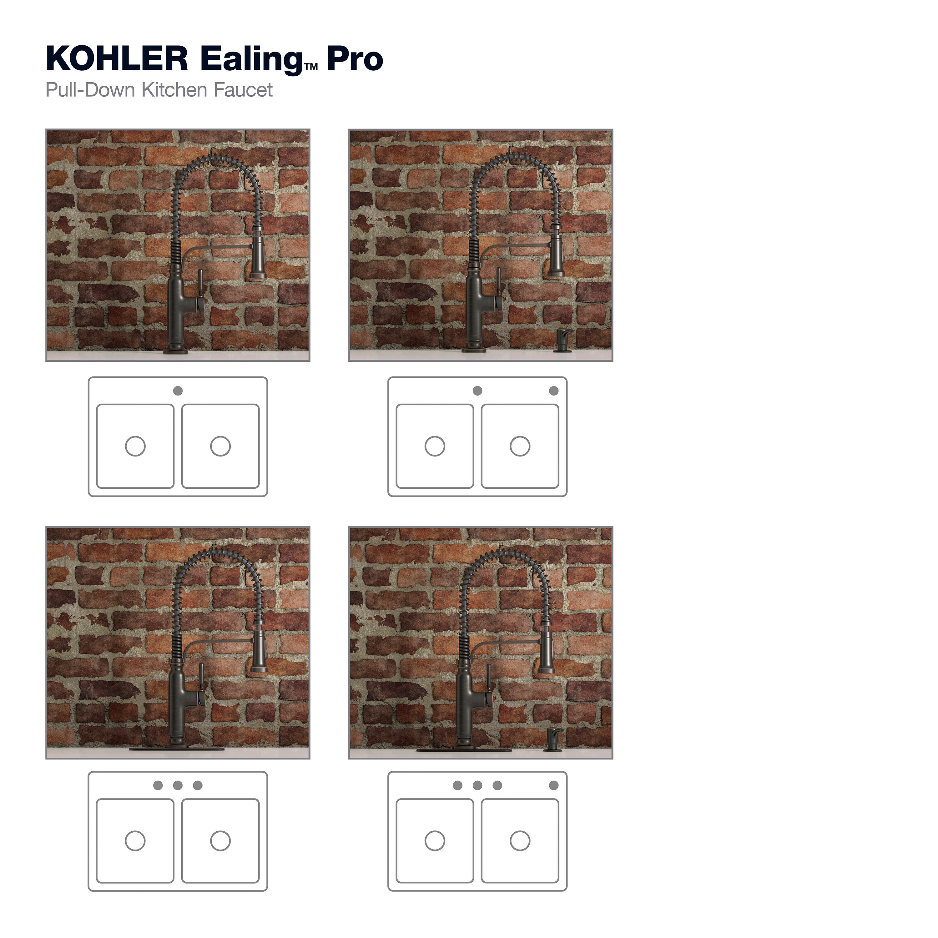 KOHLER K-R28702-SD-2BZ Kitchen-Faucets - View #8