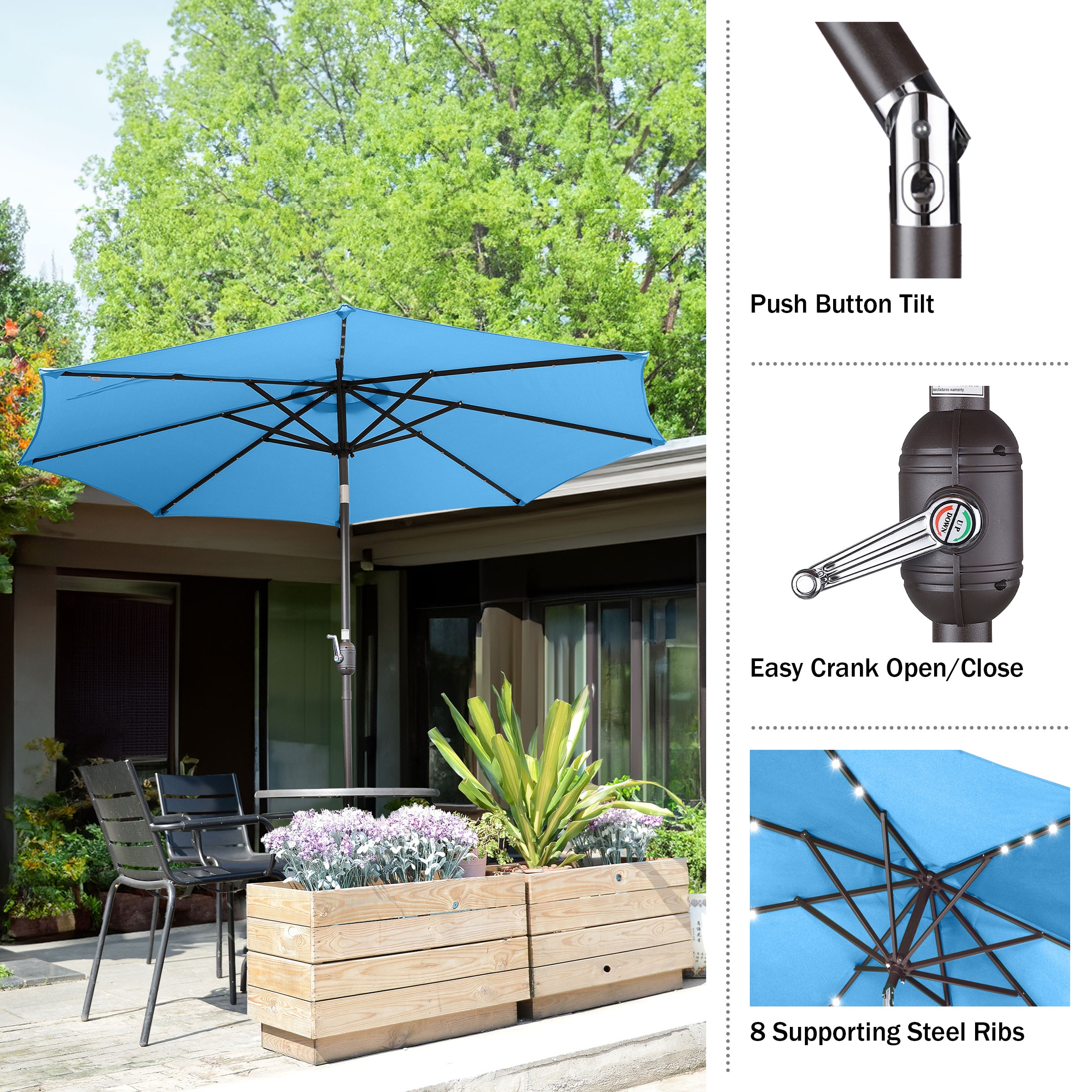 Nature Spring 710264FME Umbrellas-2 - View #8