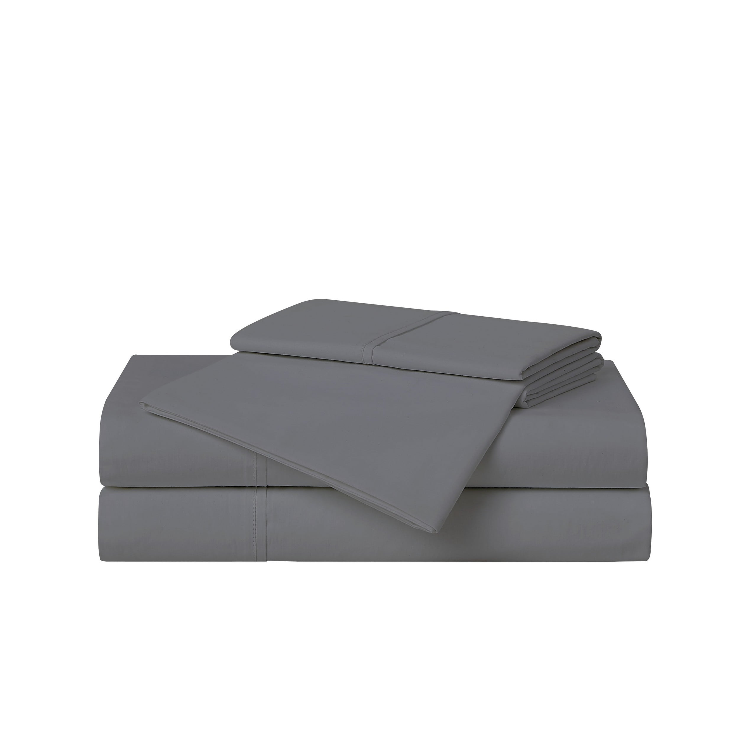 Cannon SS4488GYSK-4700 Split king 200 -Thread Count Cotton Grey Bed Sheet Set