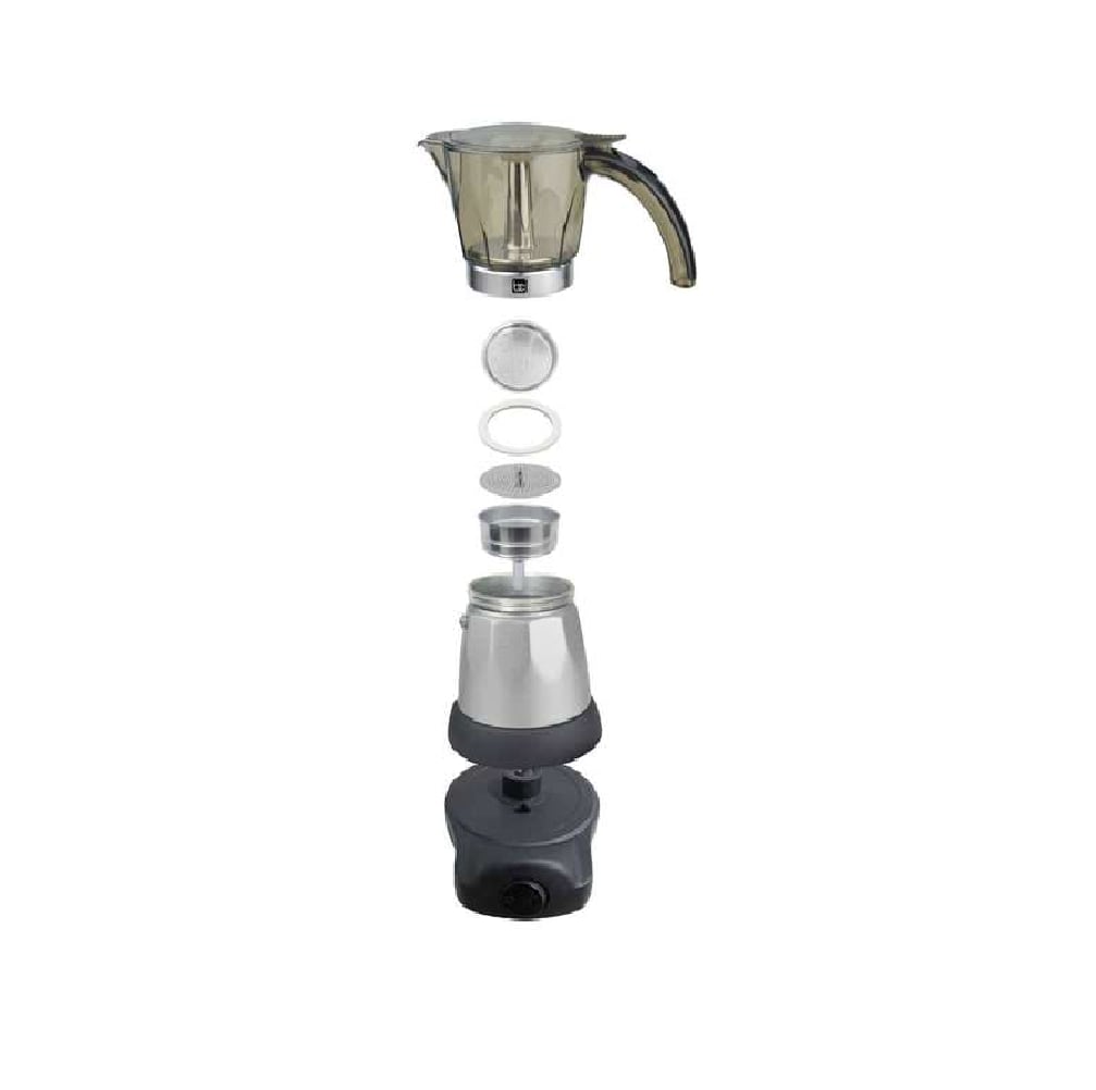 Bene Casa 4-Cup Espresso Maker with Stainless Steel Carafe - Each