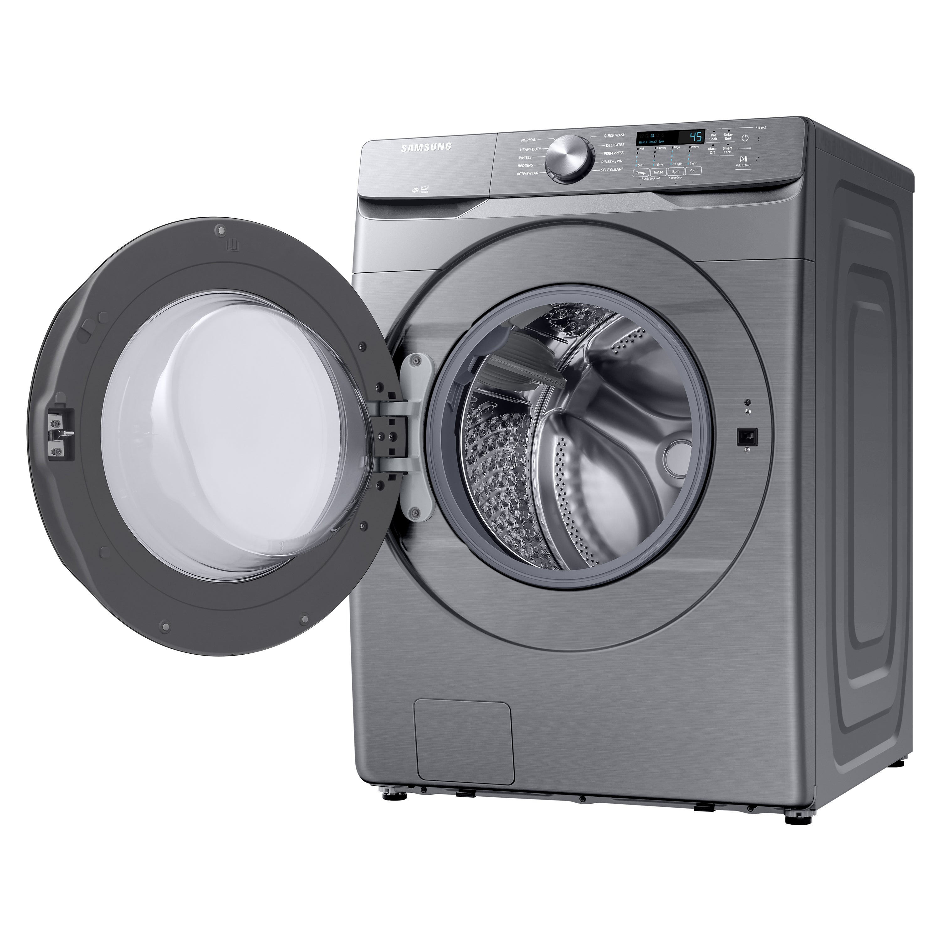 4.5 cu. ft. Front Load Washer with Vibration Reduction Technology+ in White  Washers - WF45T6000AW/A5