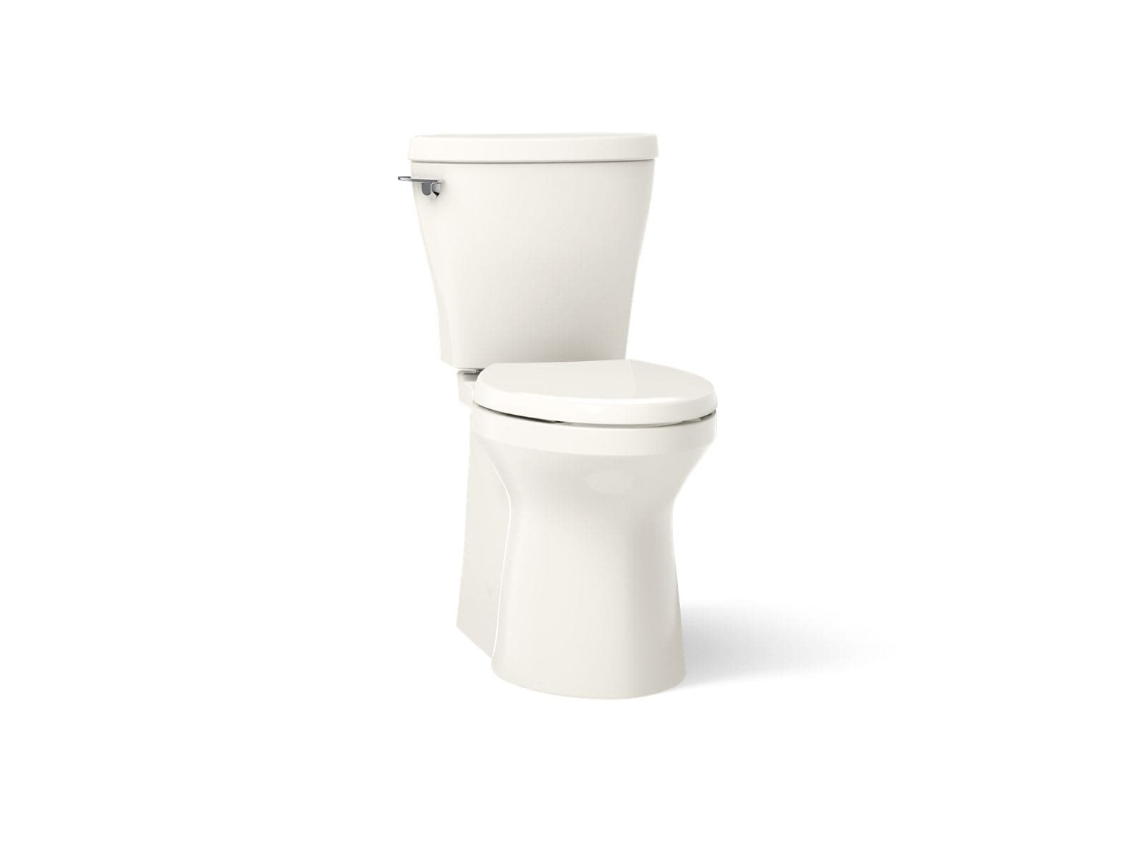 KOHLER Betello Ice Grey Elongated Standard height 12-in Rough-In WaterSense 1.28 GPF 2-piece Toilet (Seat Not Included)