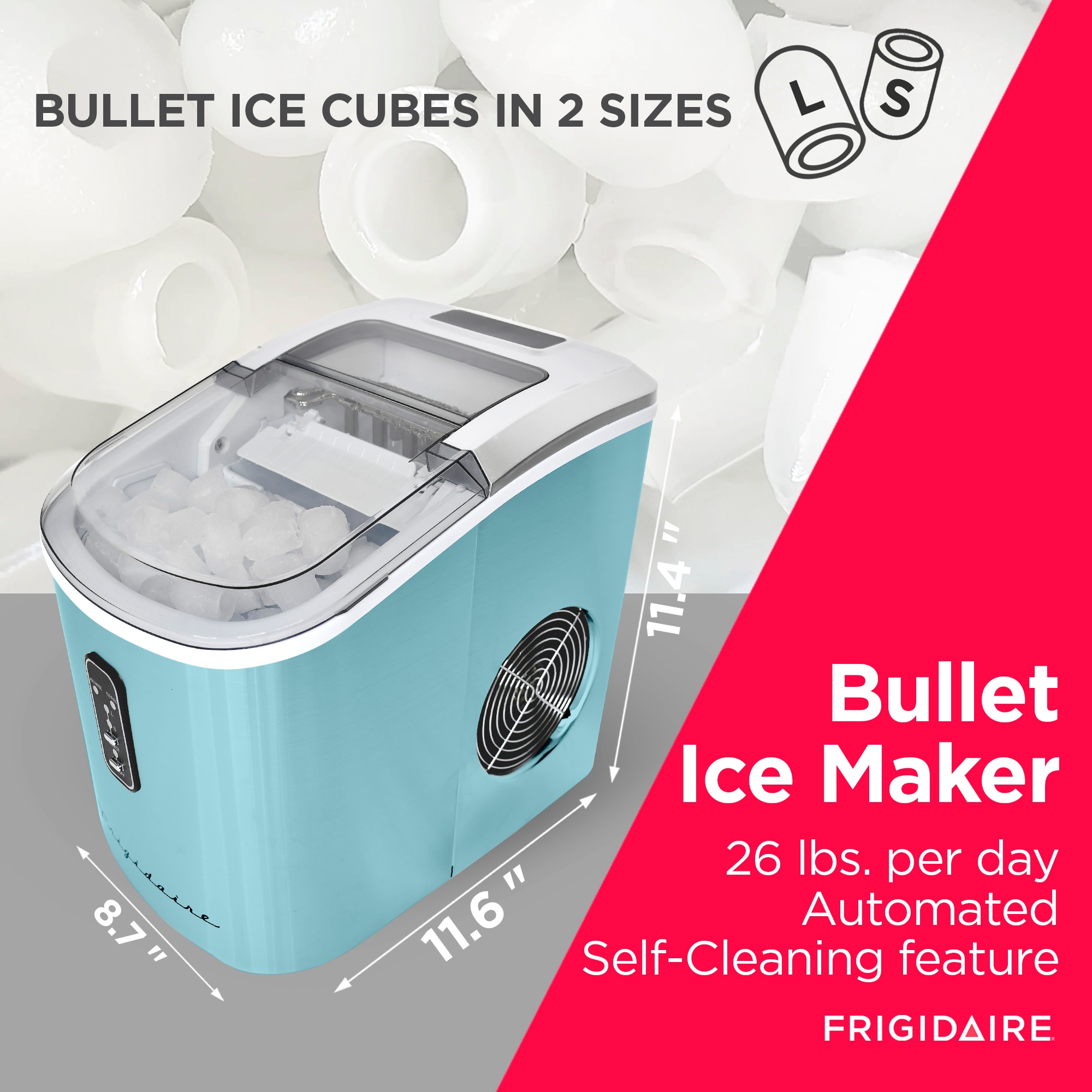 Frigidaire EFIC103-SSBLUE-SC Ice-Makers - View #8