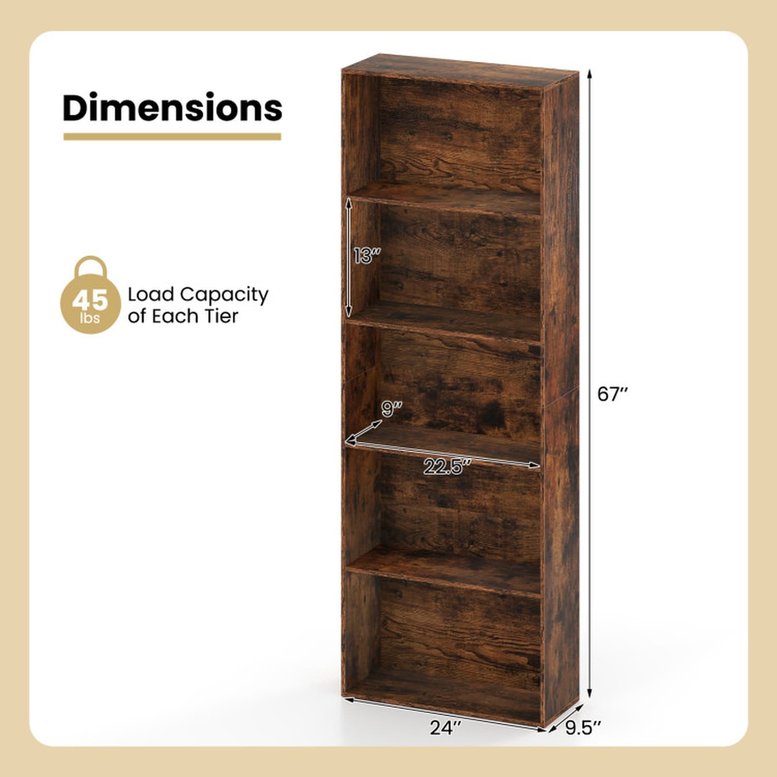 SUGIFT LW102SUGHY3302 bookcases - View #3