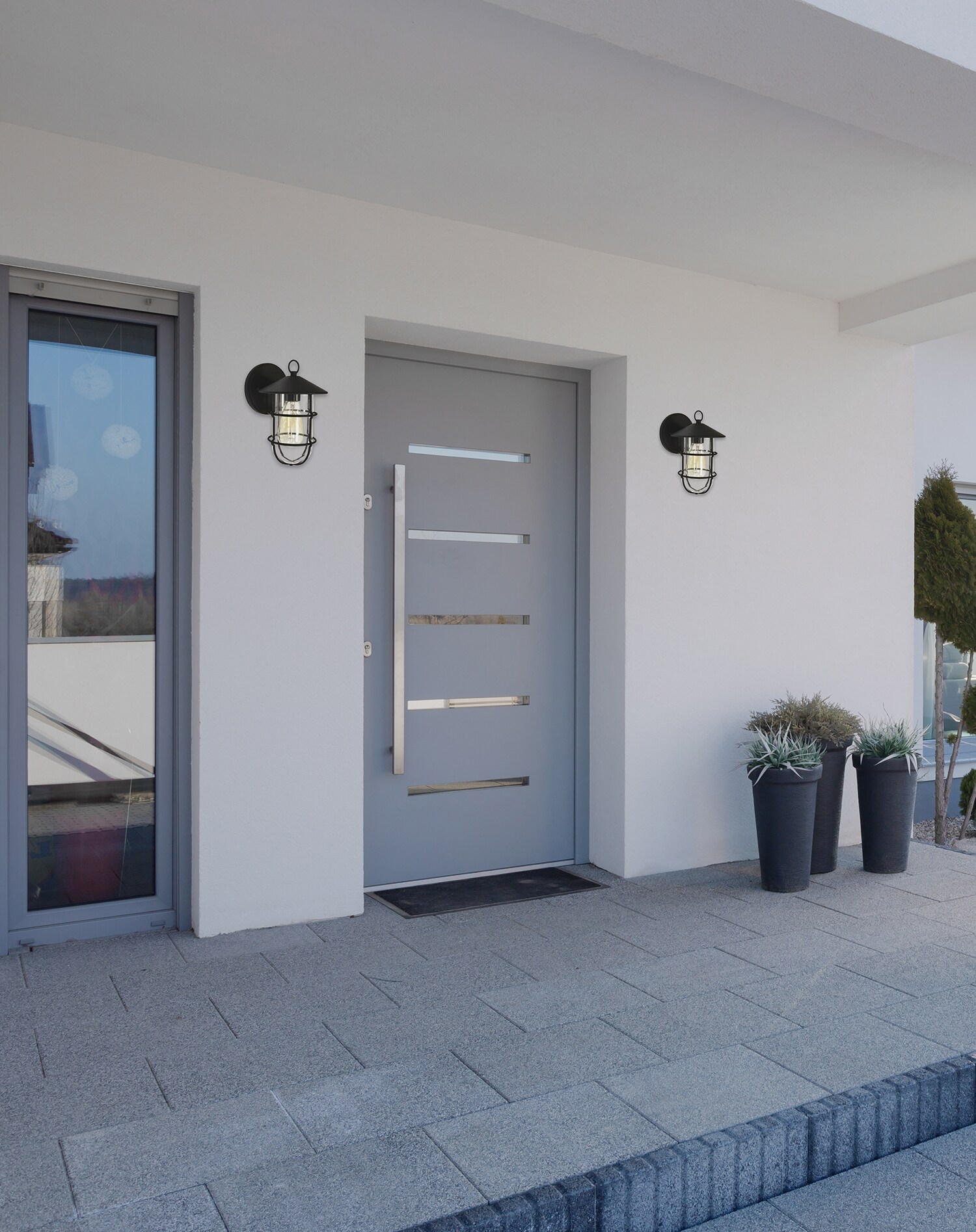 Project Source WL136MBK Outdoor-Wall-Lighting - View #8