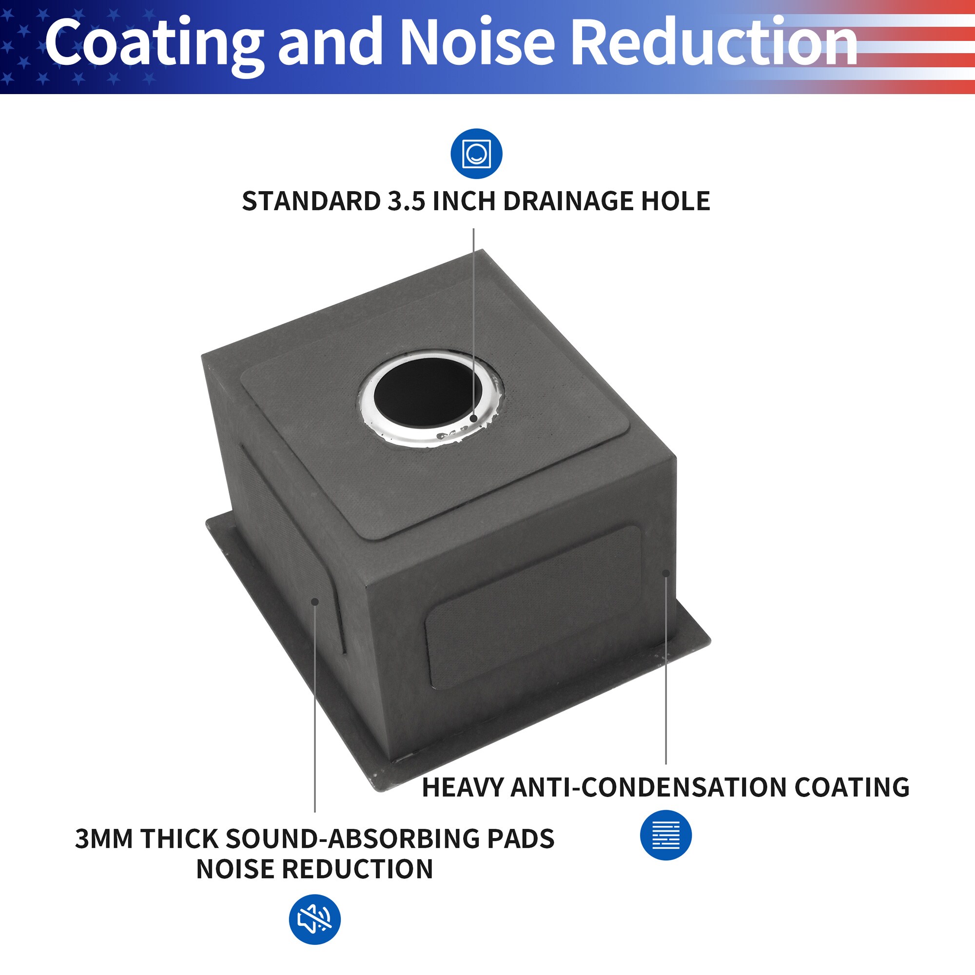 Rainlex RX-SS23-1315 Kitchen-Sinks - View #4