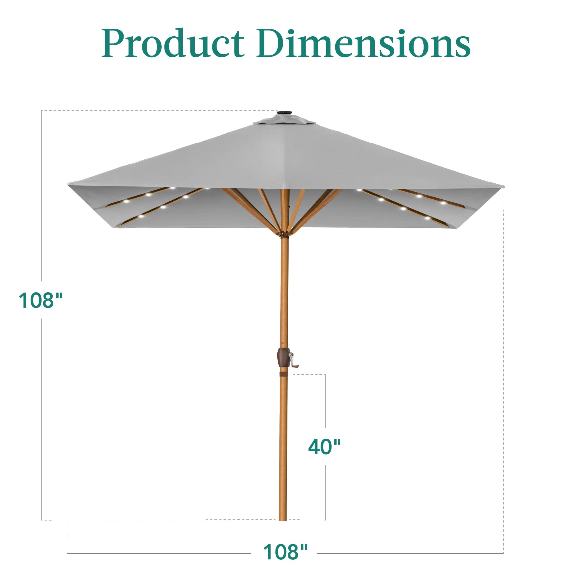 Best Choice Products SKY7966 Umbrellas-2 - View #5