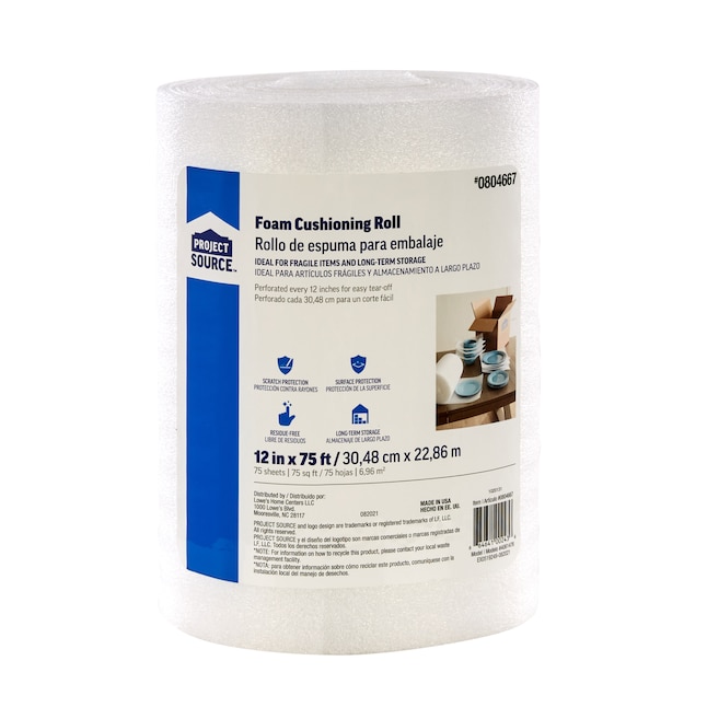 Project Source 12-in x 75-ft Packing Foam in the Packing Supplies