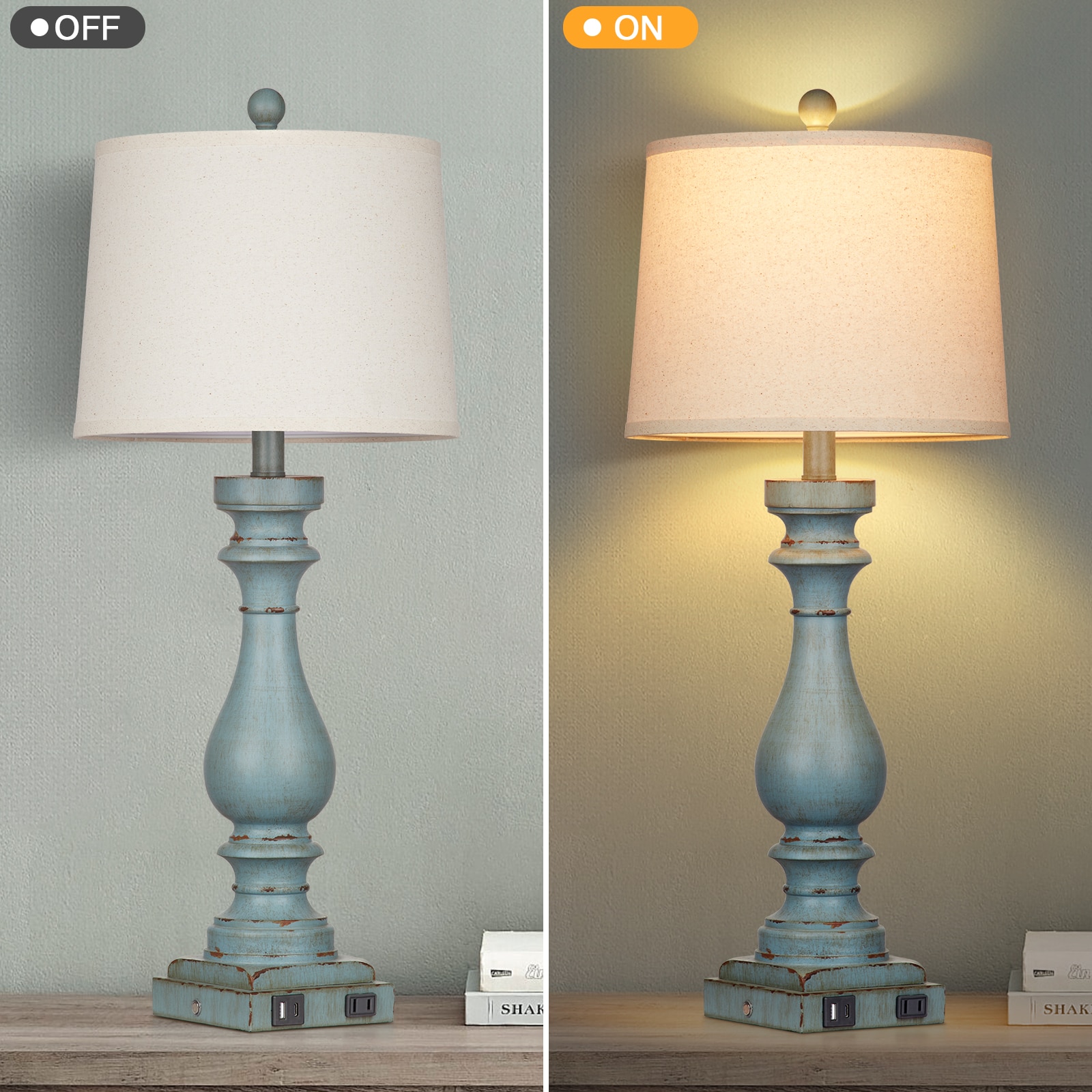 UrFurnishings TD-278 Table-Lamps - View #6