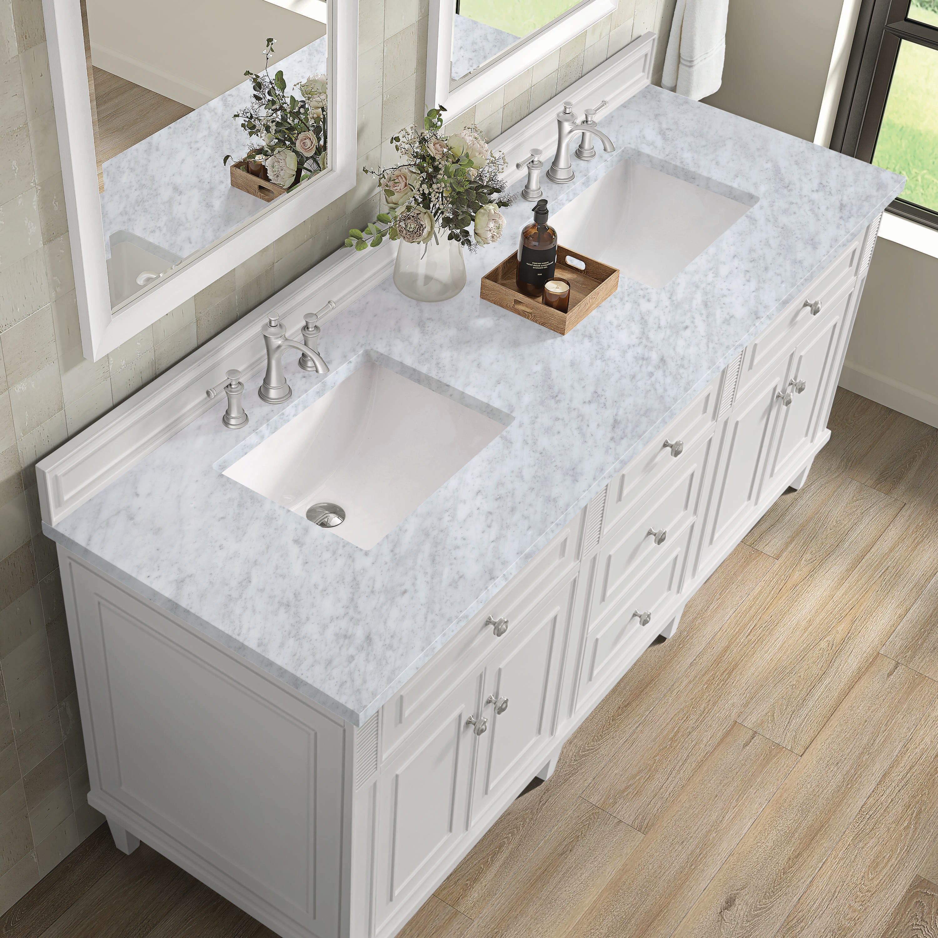 James Martin Vanities 424-V72-BW-3CAR Bath-Vanity-Combo - View #5