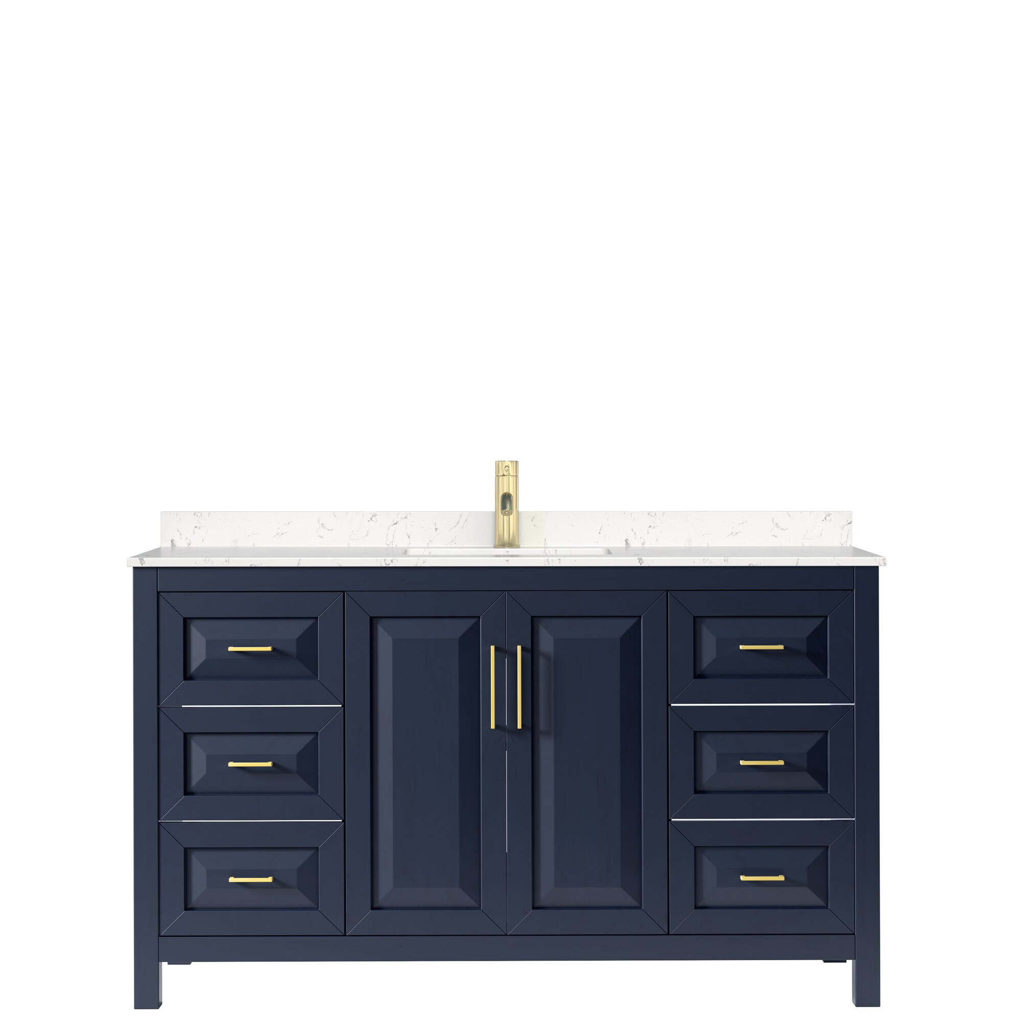 Wyndham Collection WCV252560SBLC2UNSMXX Bath-Vanity-Combo - View #3
