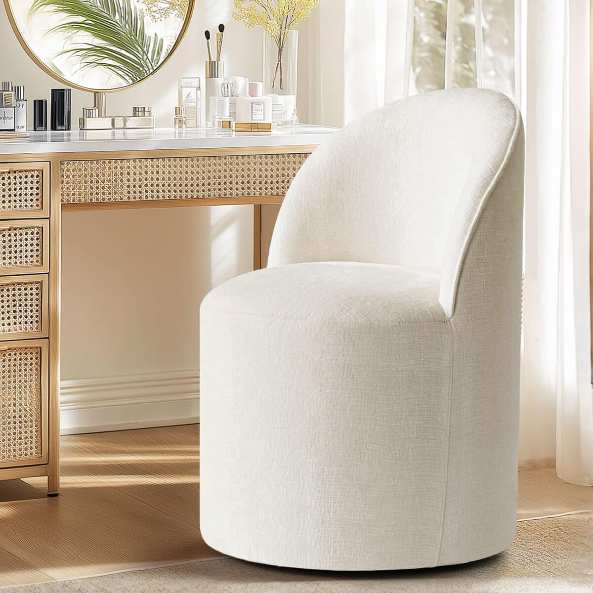 Maison Boucle DORIS-CHAIR-BEIGE-2 Dining-Chairs - View #2