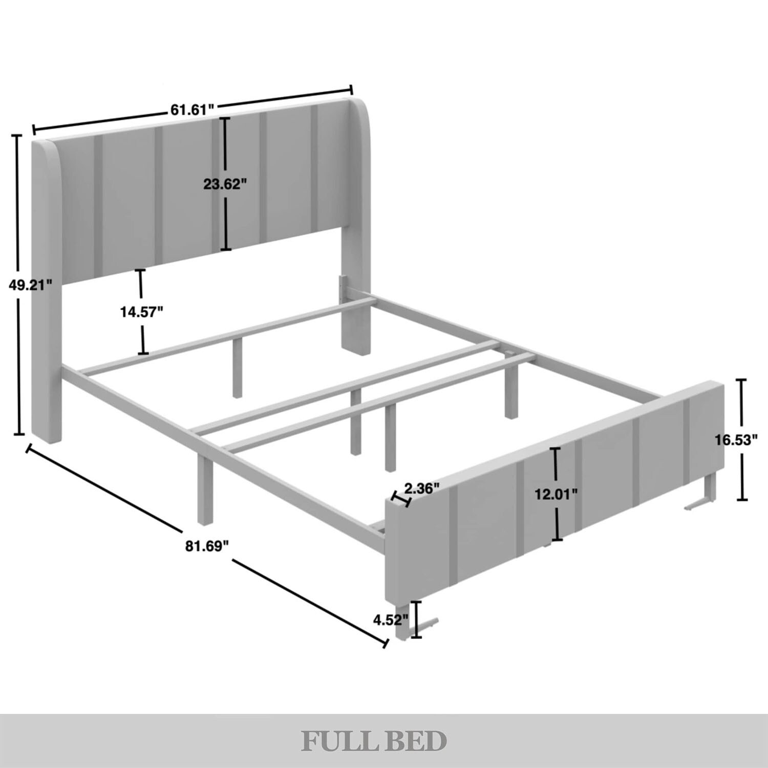 CasePiece C8384FUB-WT-VV beds - View #7