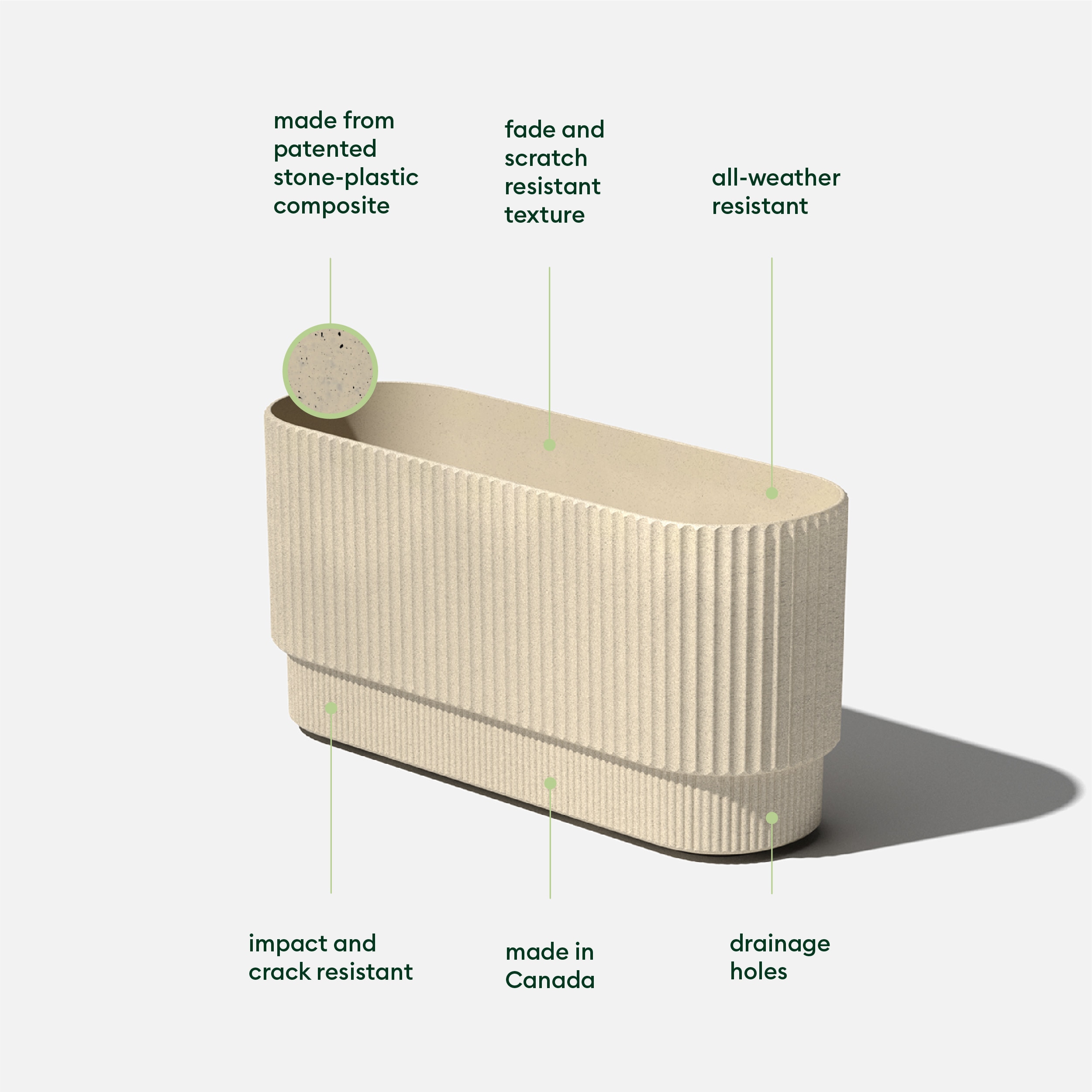 Veradek DMVLO30T Planter-Window-Box - View #2
