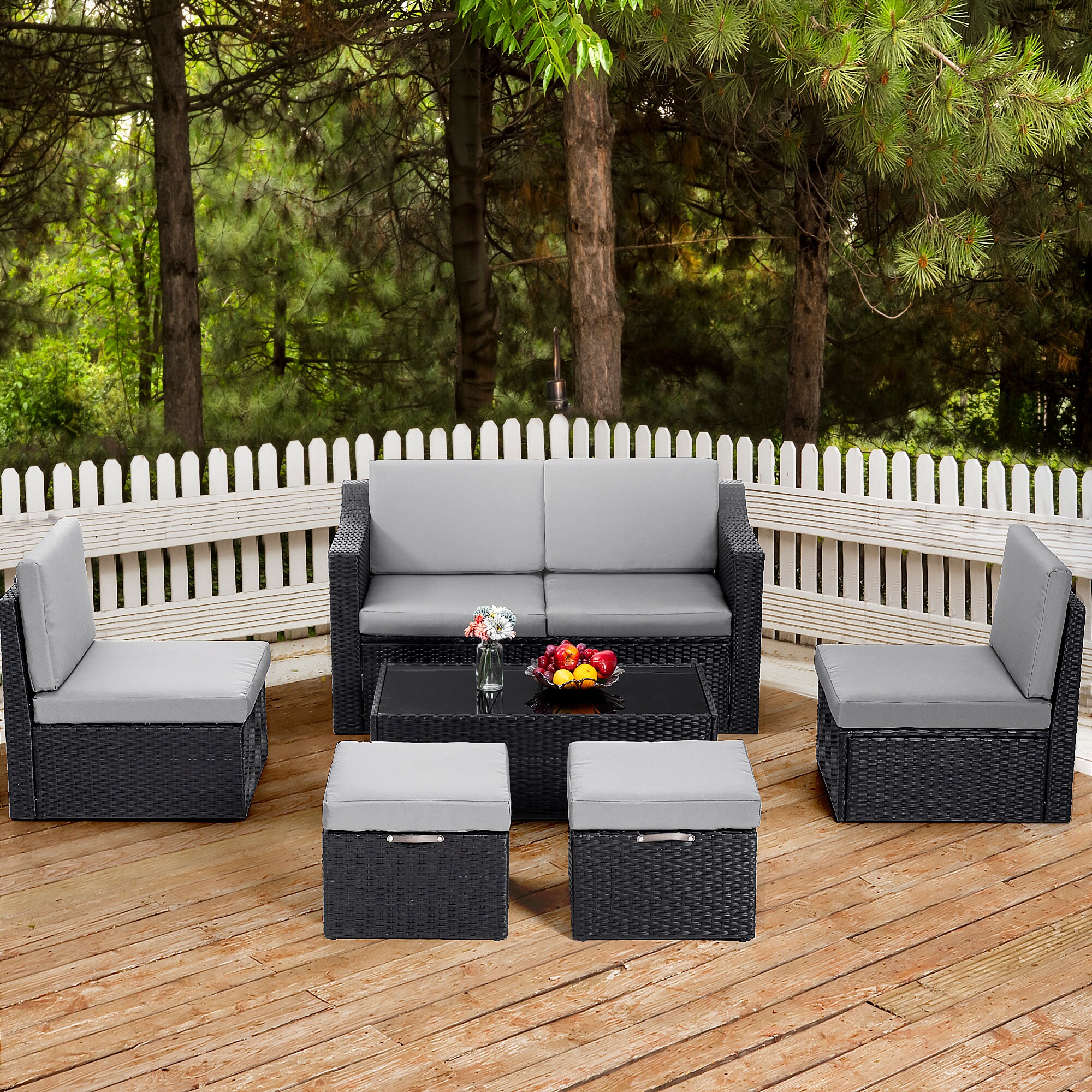  EL-SF6-HG-WL3 Patio-Sofas-Daybeds - View #8