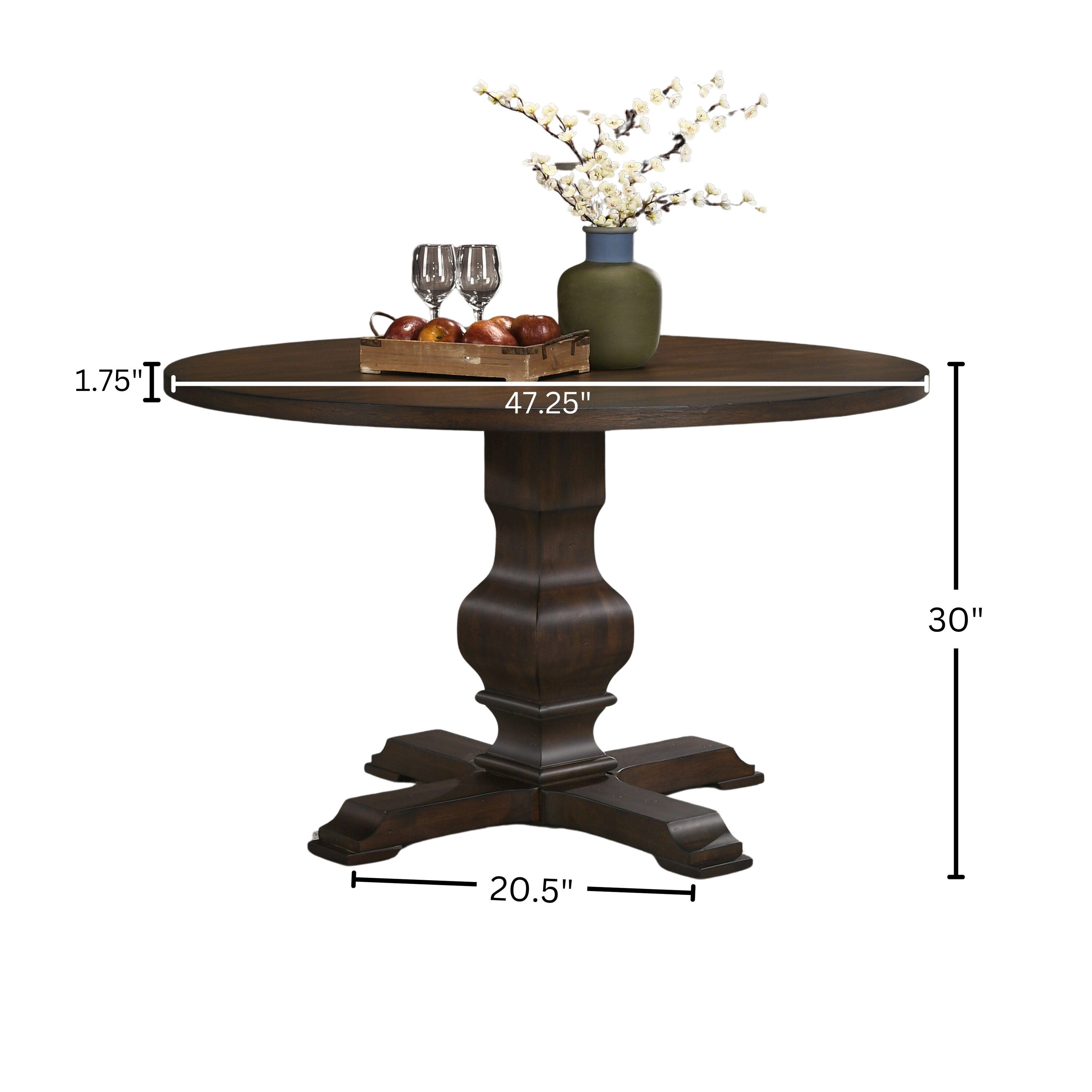 Roundhill Furniture T407 Dining-Tables - View #5