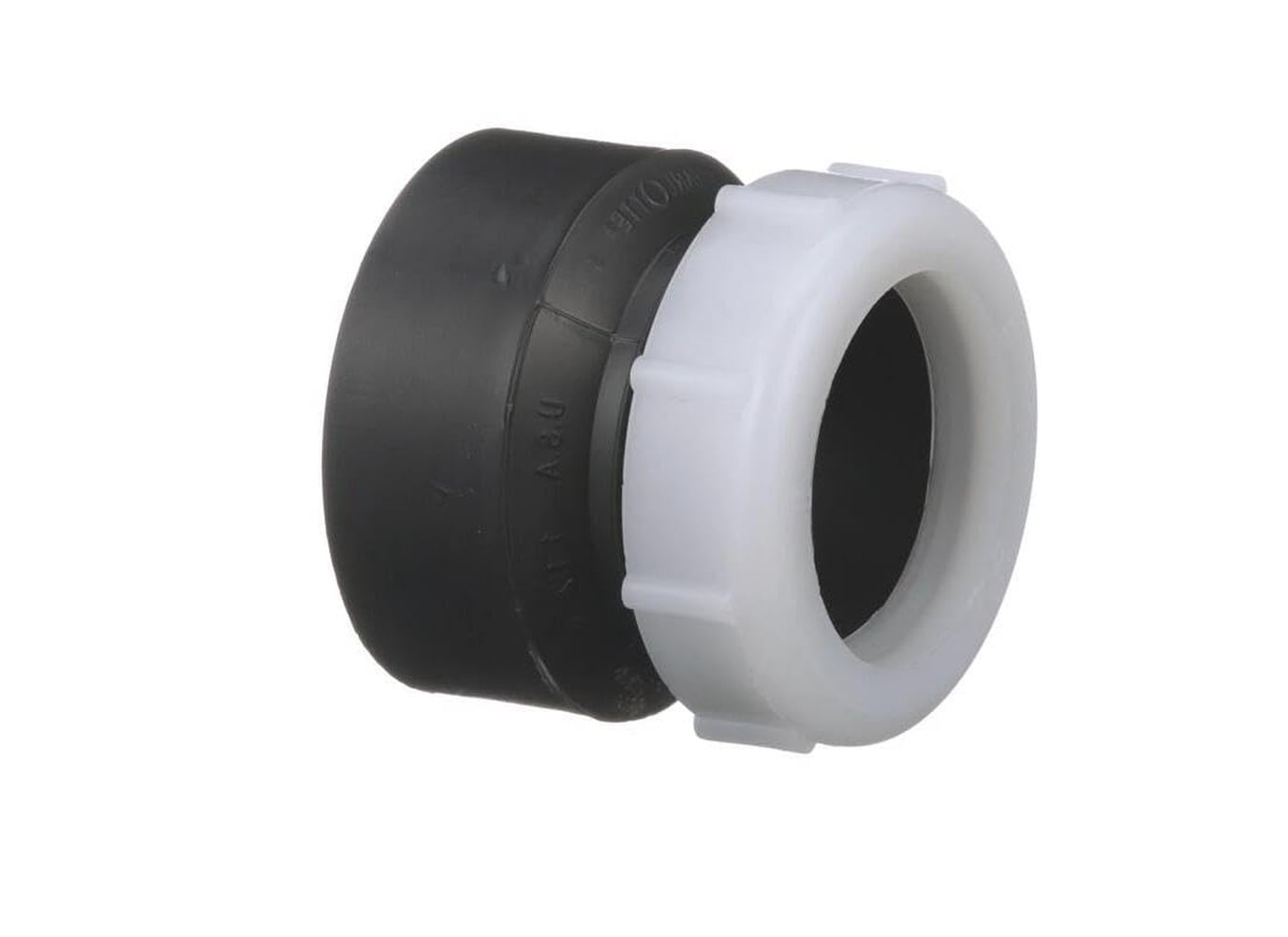 Genova 82215 ABS Trap Adapter 1-1/2 x 1-1/2 Black in the ABS DWV