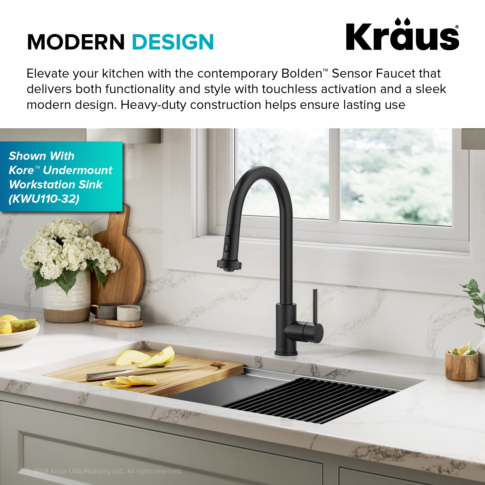 Kraus KSF-1616MB Kitchen-Faucets - View #7