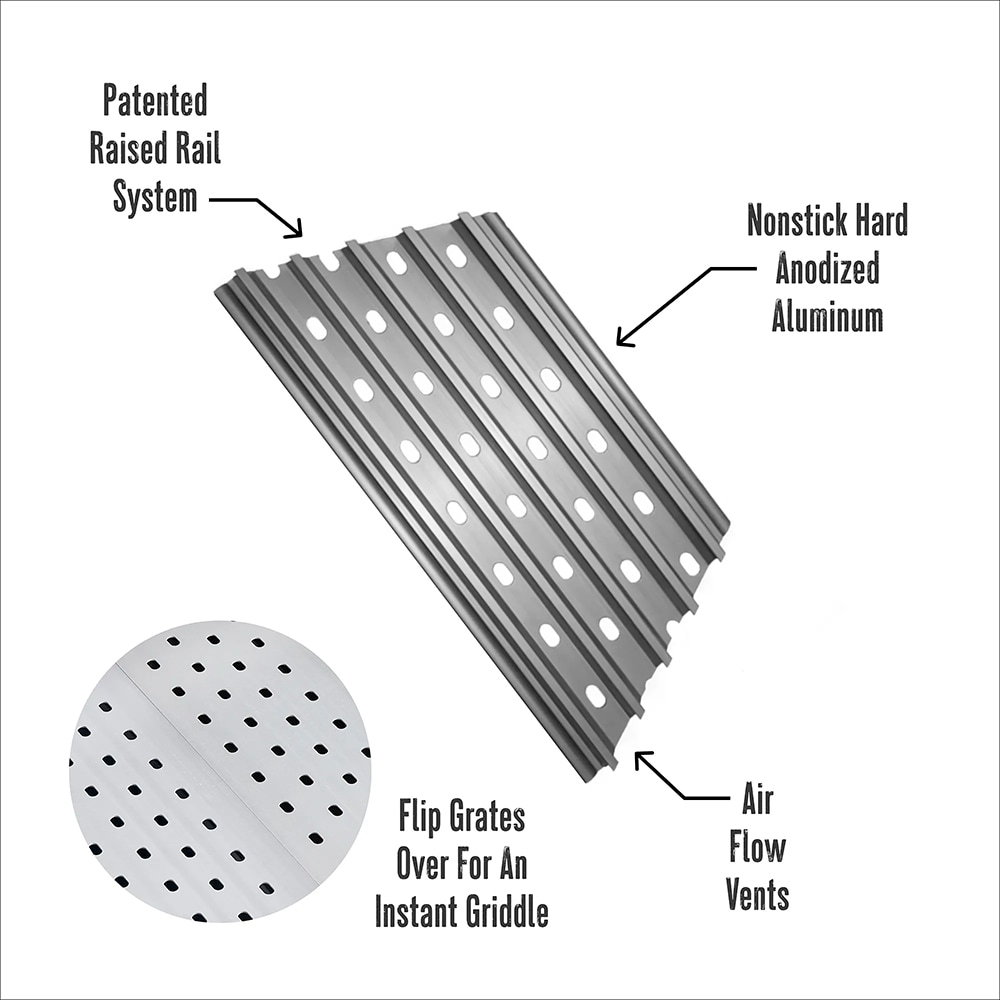 GrillGrate RWEBER14.5-A Gas-Grill-Cookgrates-Warmracks - View #6