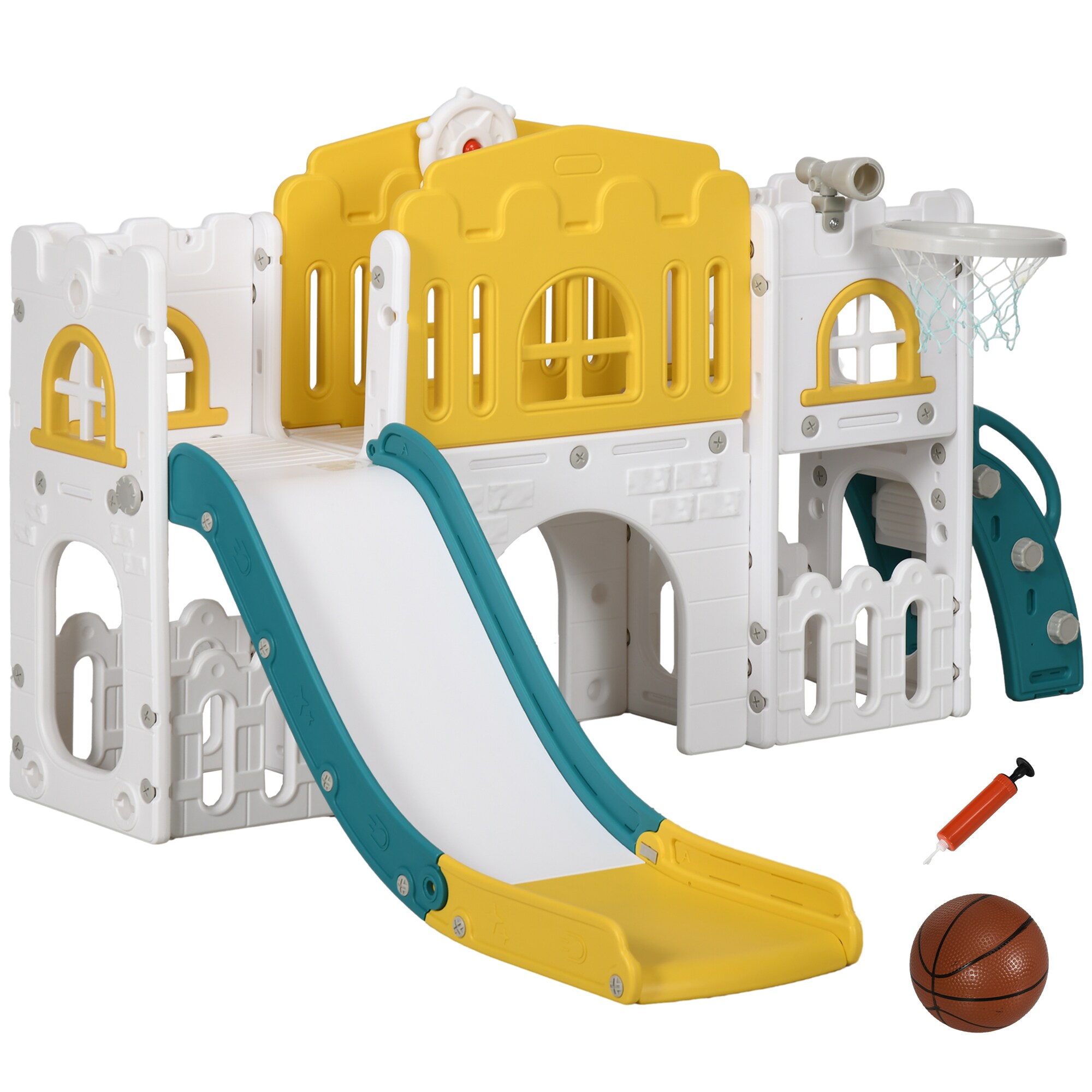 Damerin Swings Not Included Gray Plastic Playset TCS-N7-08 at Lowes.com