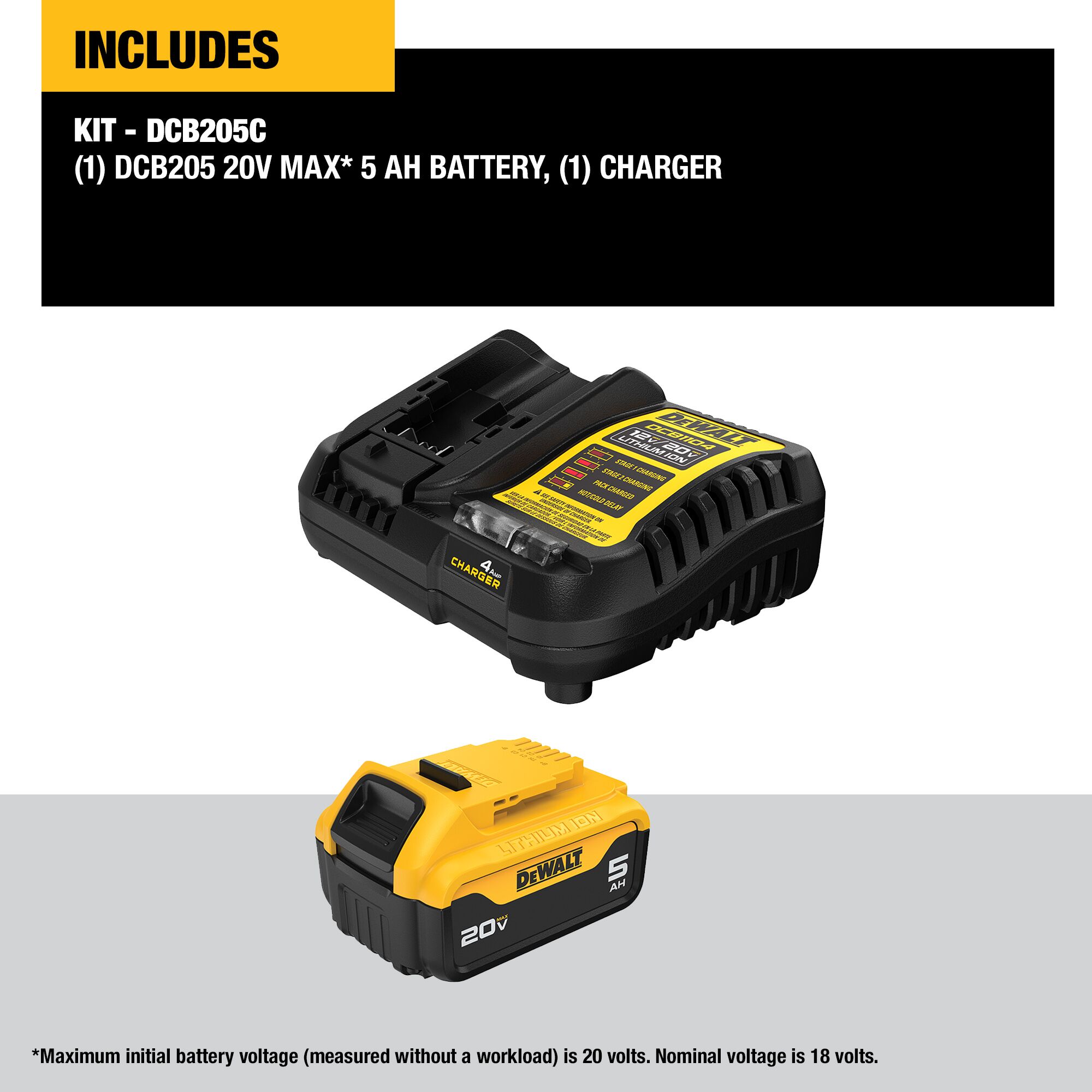 DEWALT DCB205C b100245 - View #3