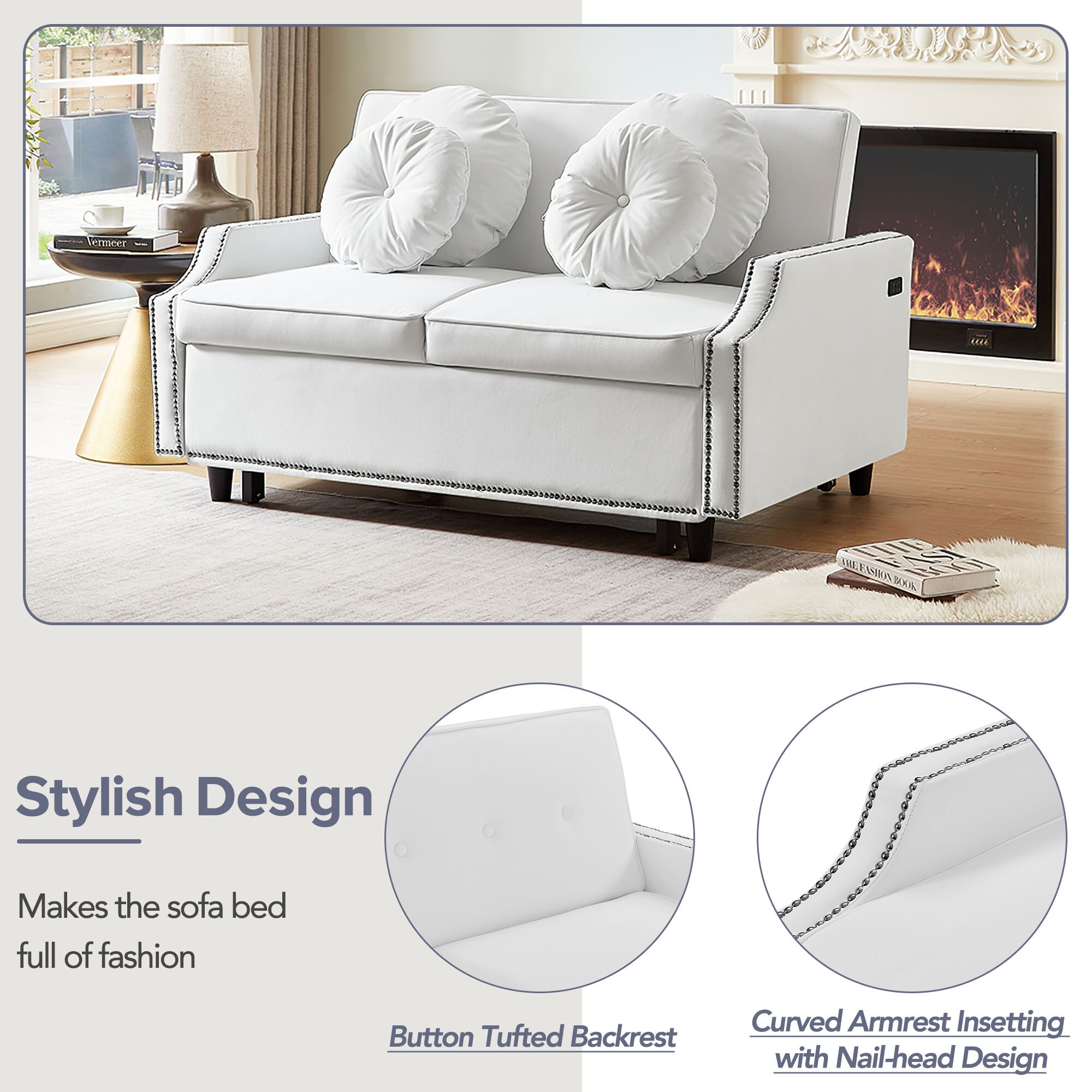 ModernLuxe L-WF321613AAA Sofas-Loveseats - View #2
