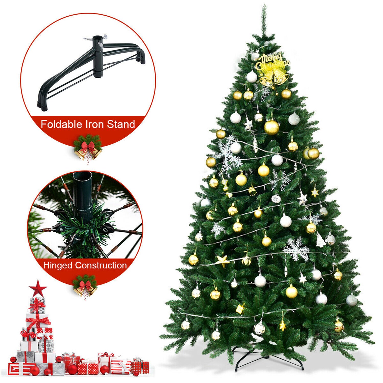 Forclover HYFE-22065 Artificial-Christmas-Trees - View #7