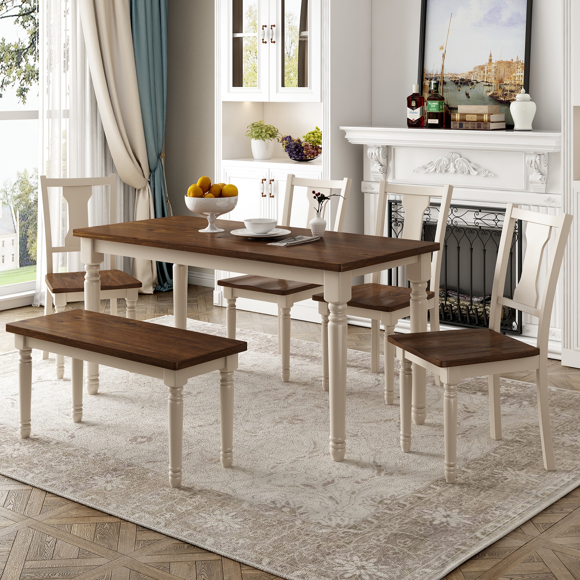 SINOFURN SYA330071WT Dining-Sets - View #2